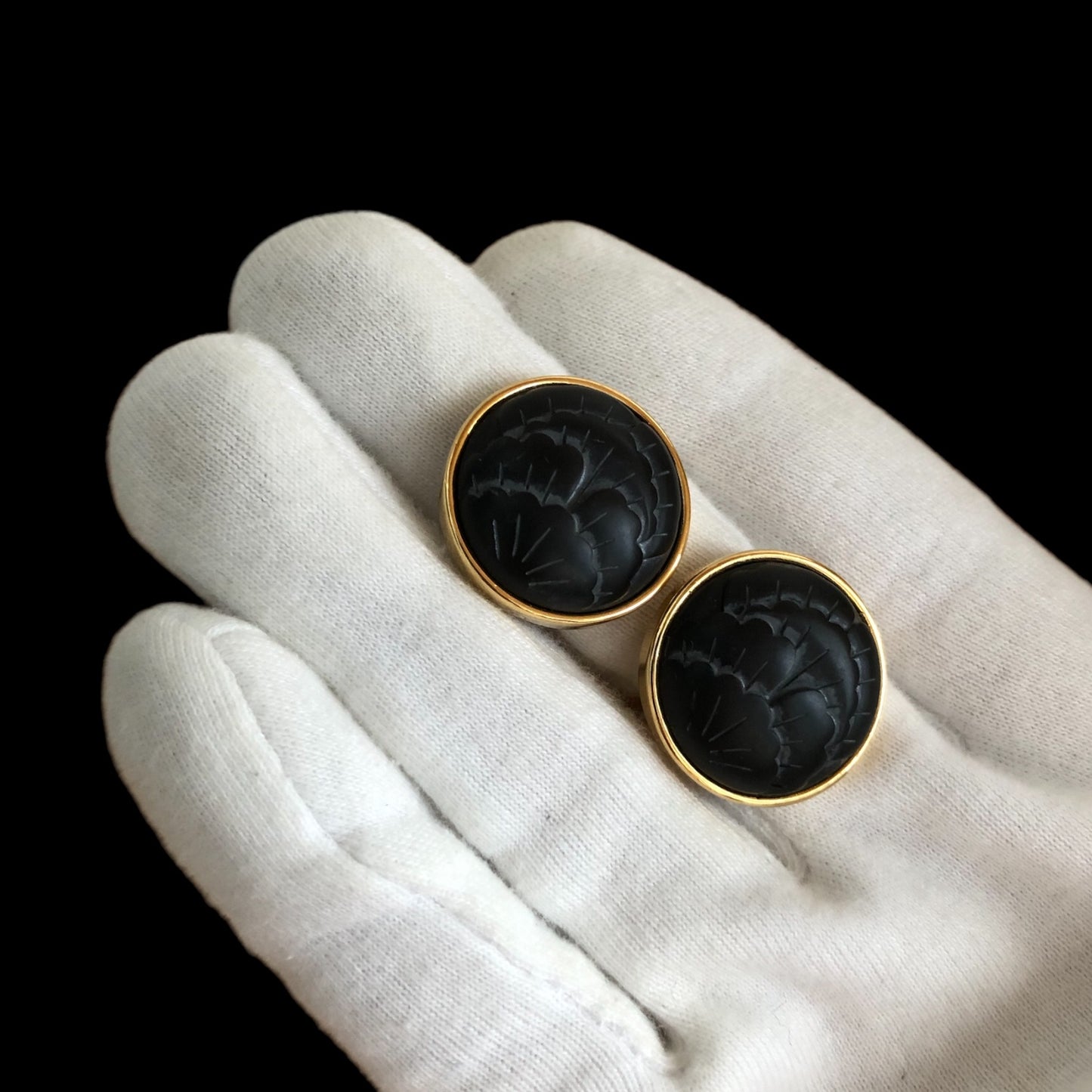 Clip earrings signed “Givenchy