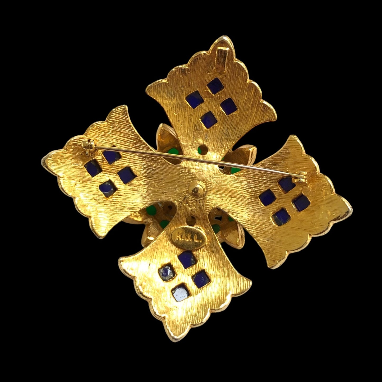 Brooch signed "Kenneth Jay Lane"