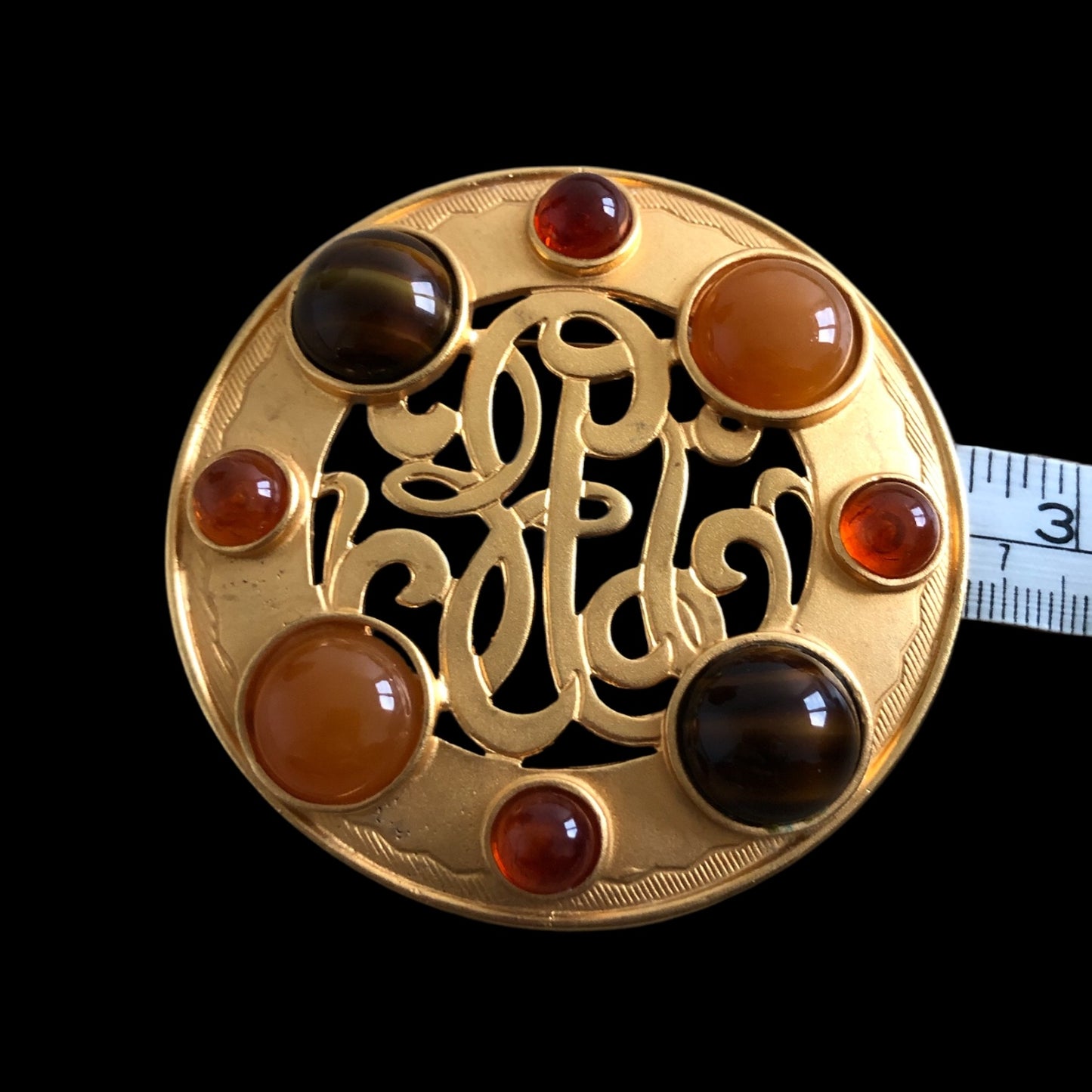 Brooch signed “George Rech”