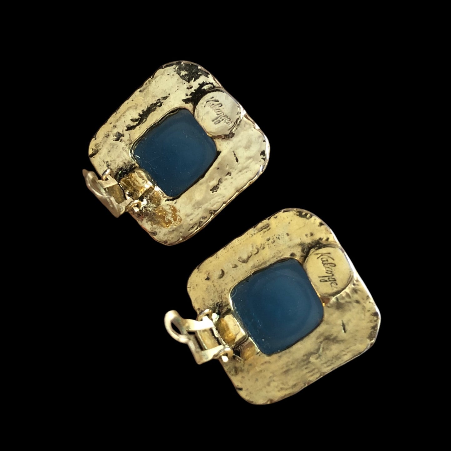Clip earrings signed “Kalinger”