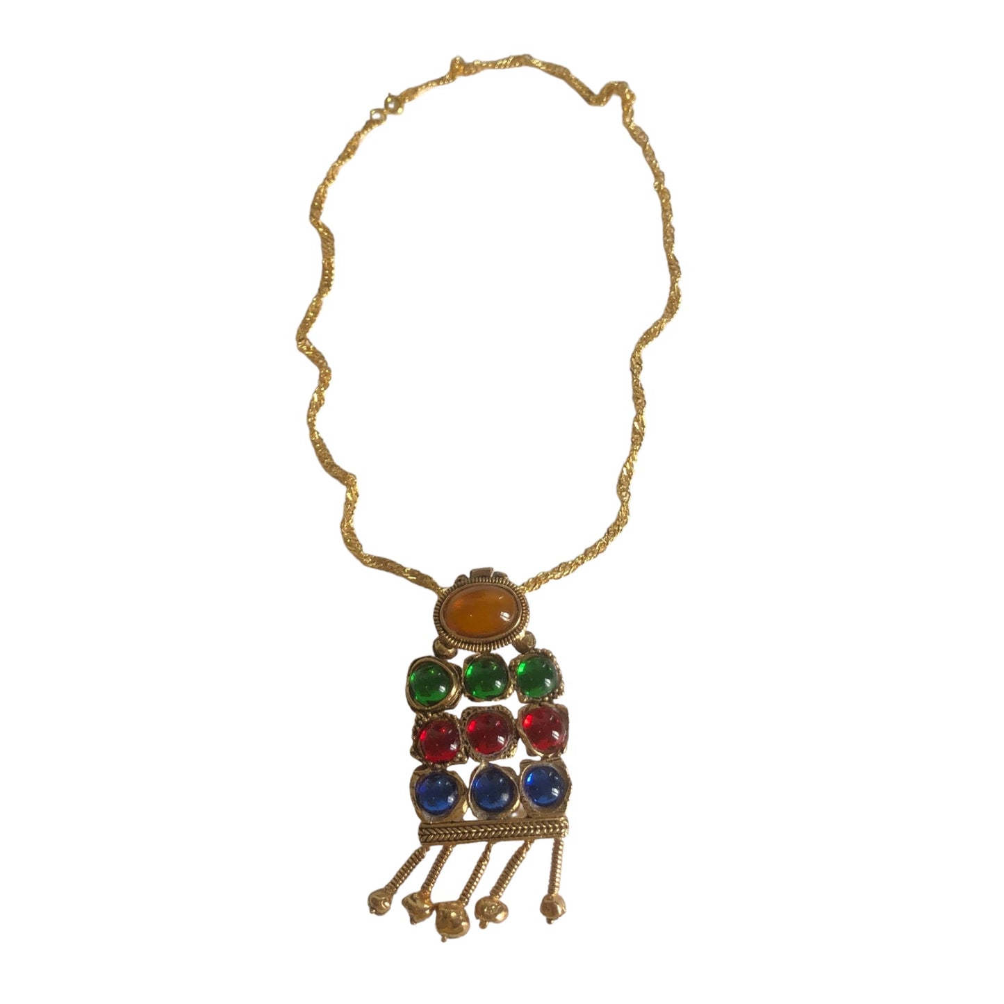 Necklace signed "P&M"