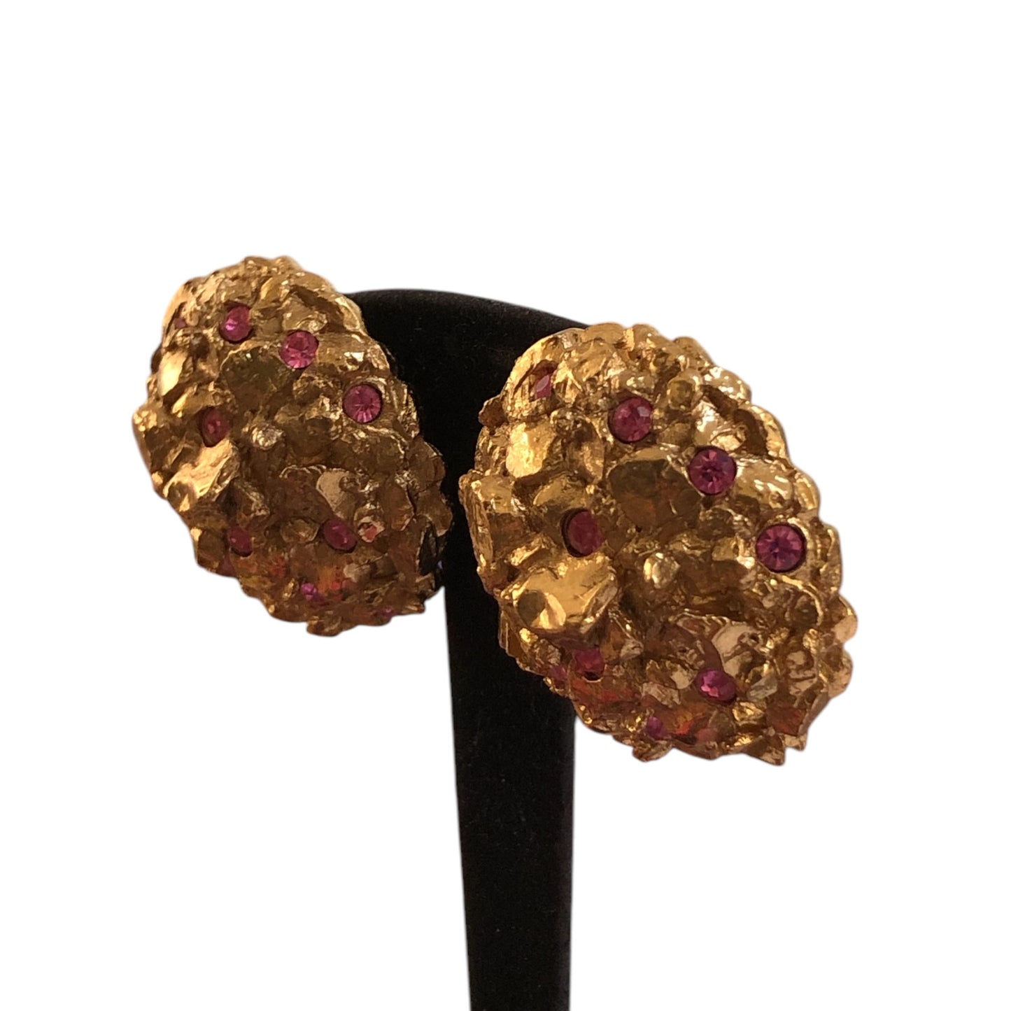 Clip earrings signed “Scherrer Paris”