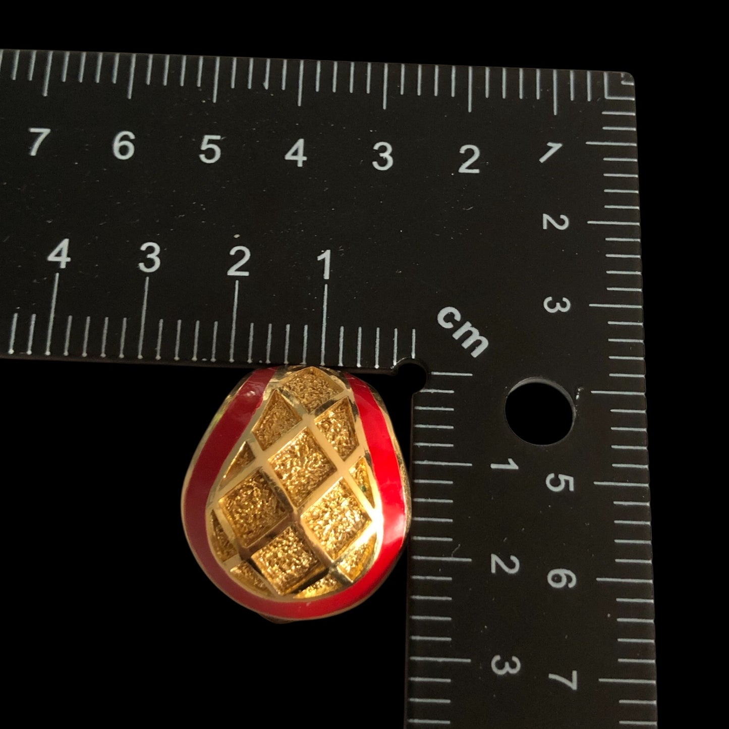 Clip earrings signed “Balenciaga”