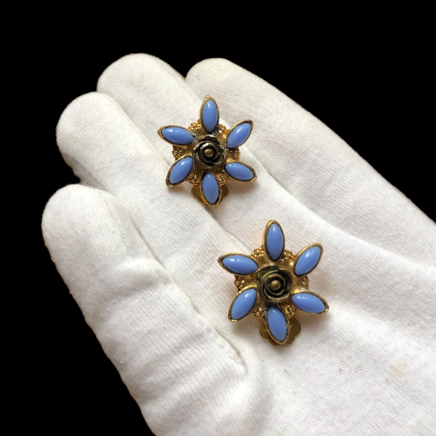 Clip earrings signed “Chorange”