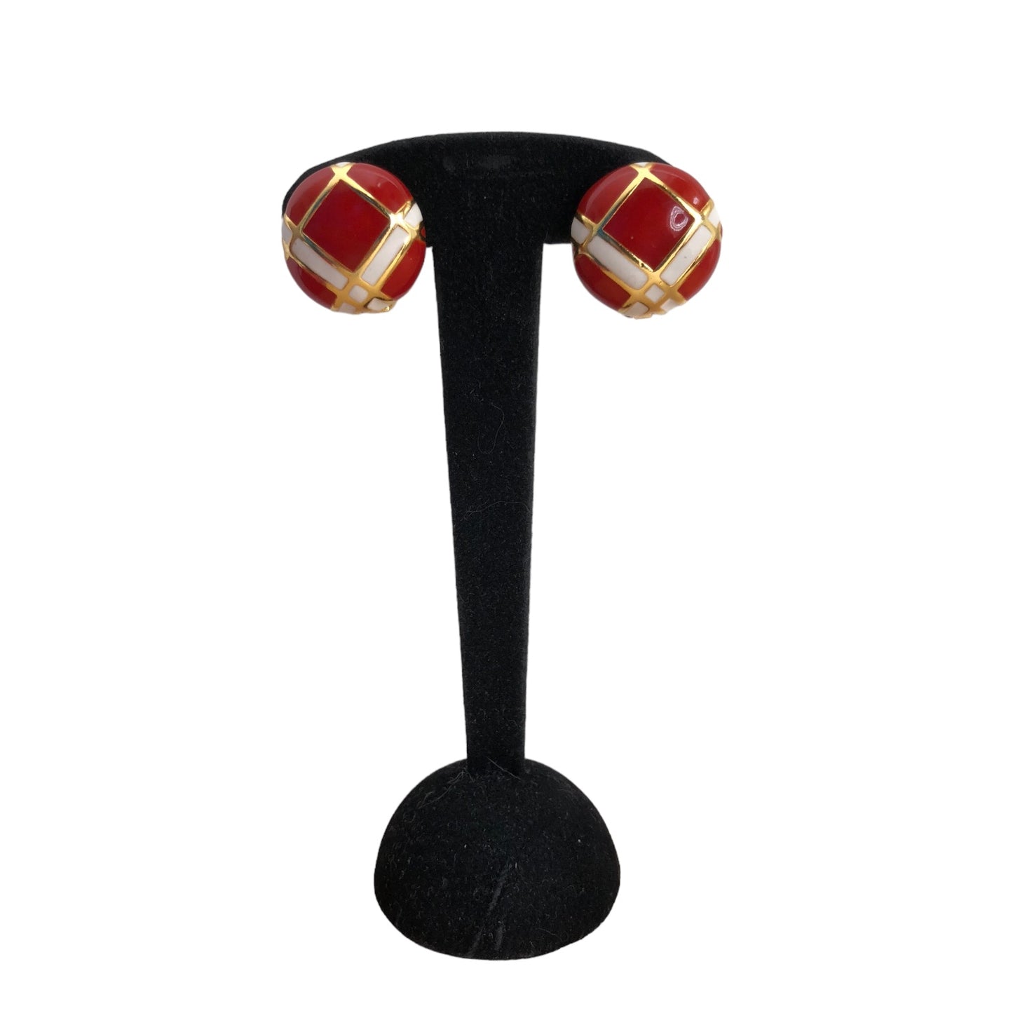 Clip earrings signed "Orena"
