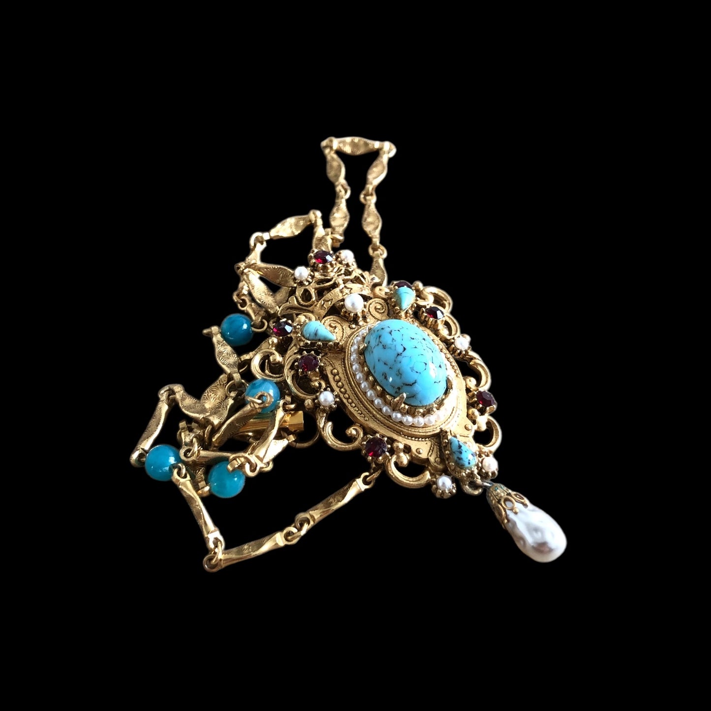 Necklace signed “Florenza”