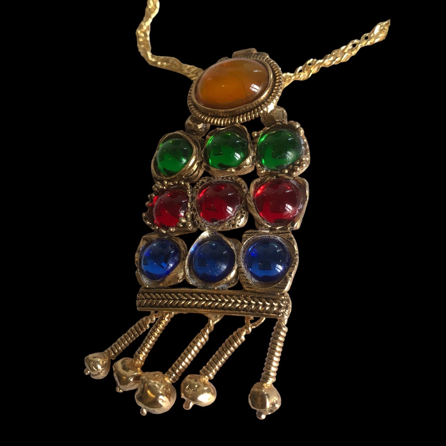 Necklace signed "P&M"