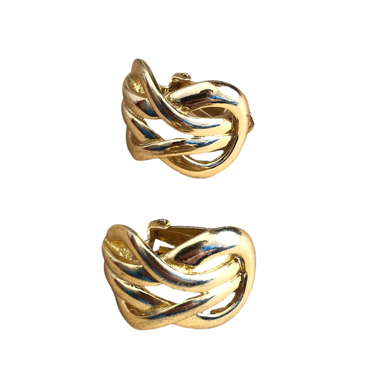 Clip earrings signed "Orena Paris"