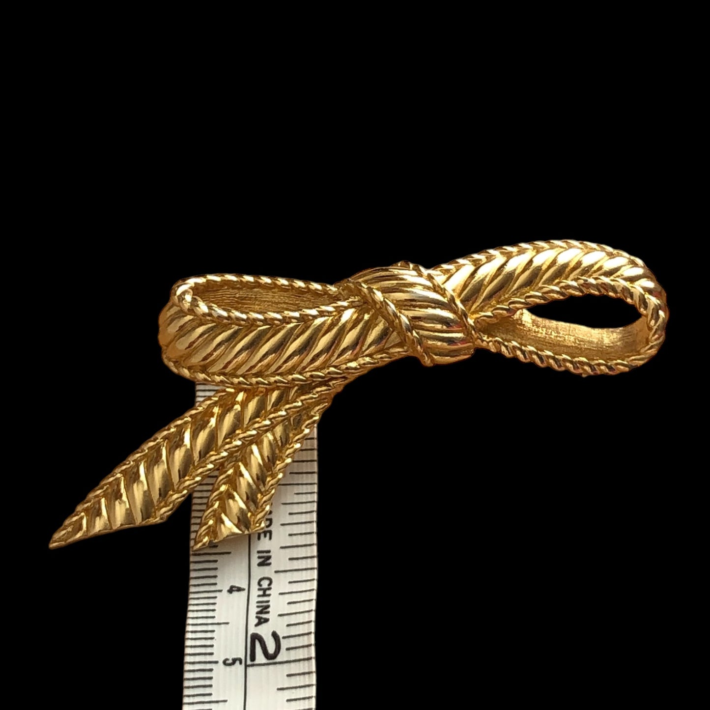 Brooch signed "Christian Dior"