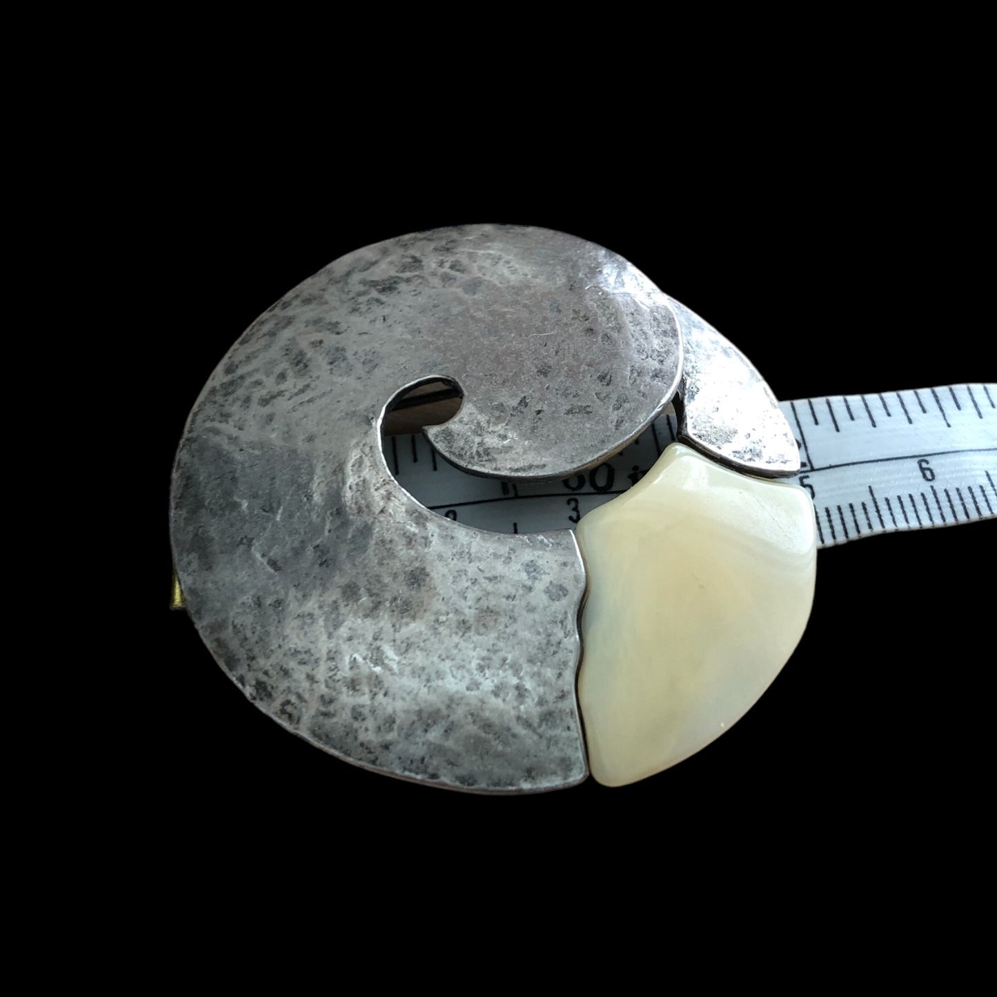 Brooch signed "Delphine Nardin"