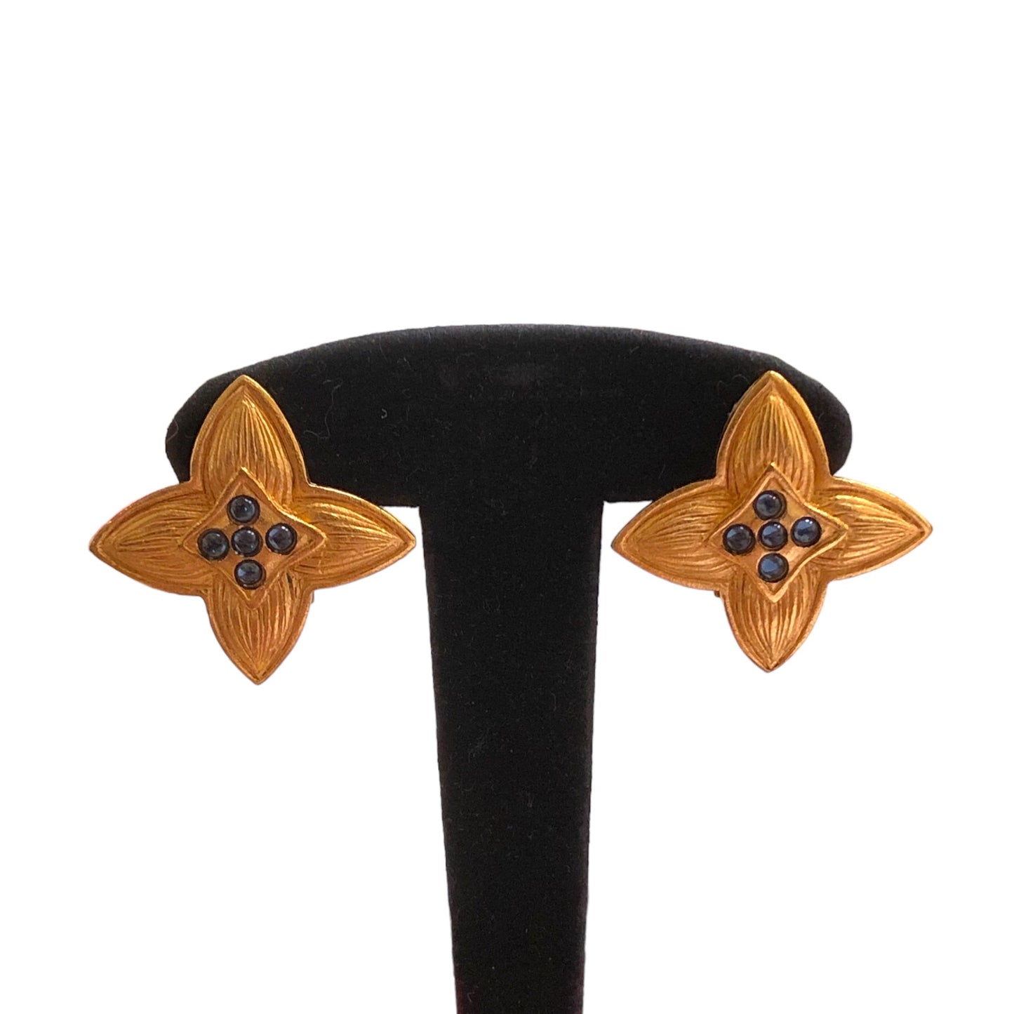 Clip earrings "Yves Saint Laurent signed and made by Atalante France"