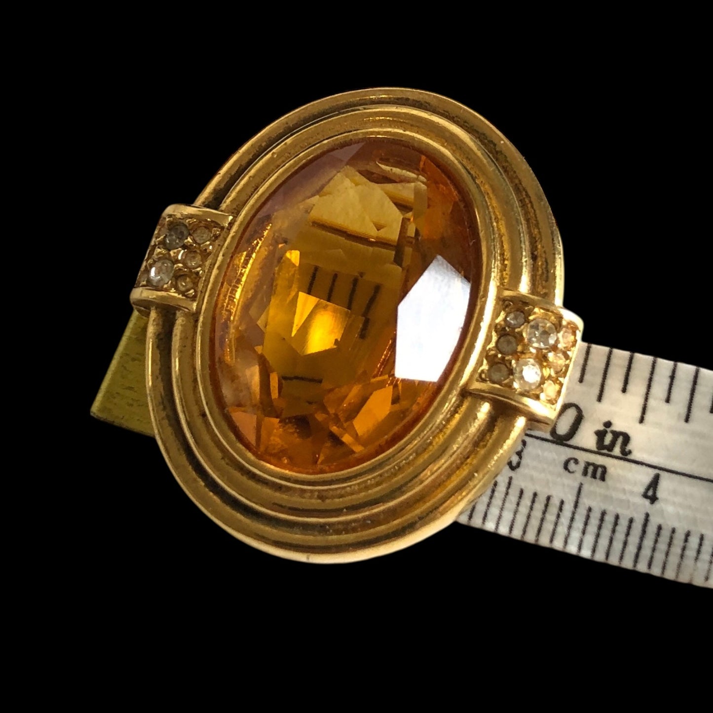 Brooch signed "Carven Paris"