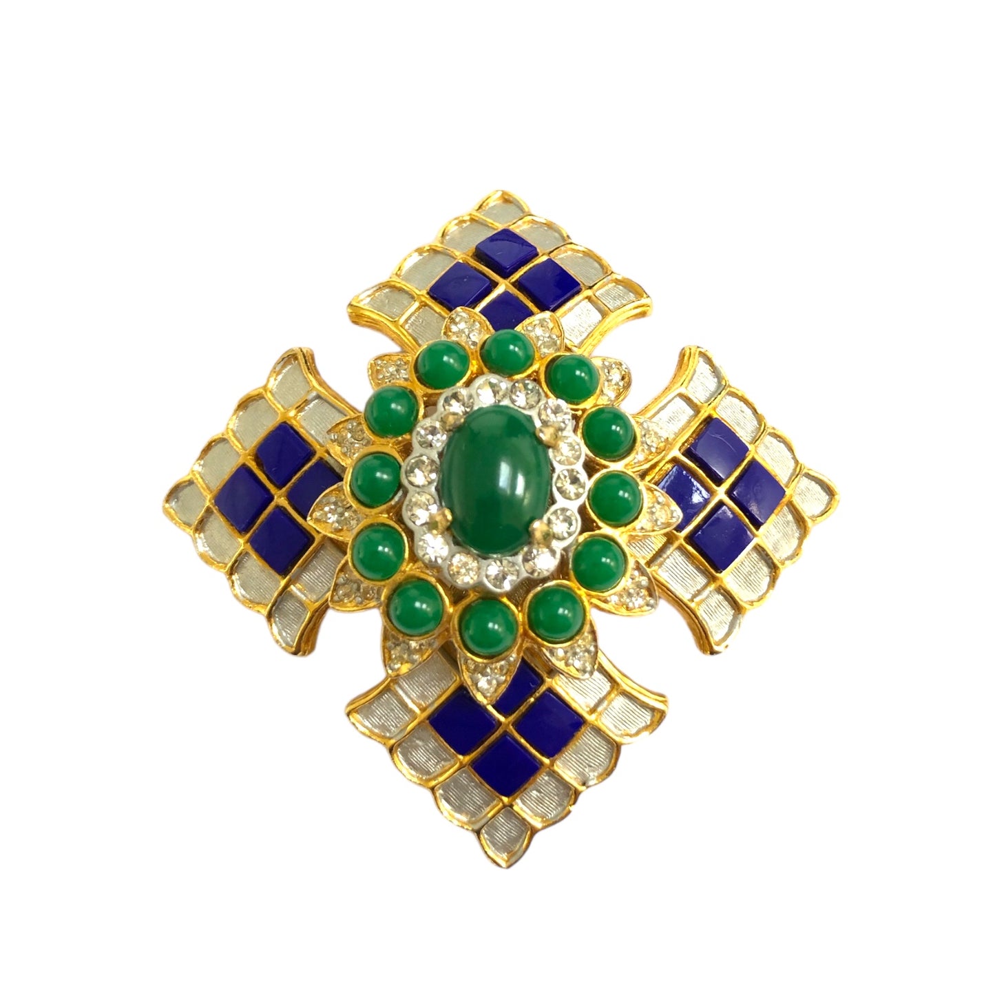 Brooch signed "Kenneth Jay Lane"