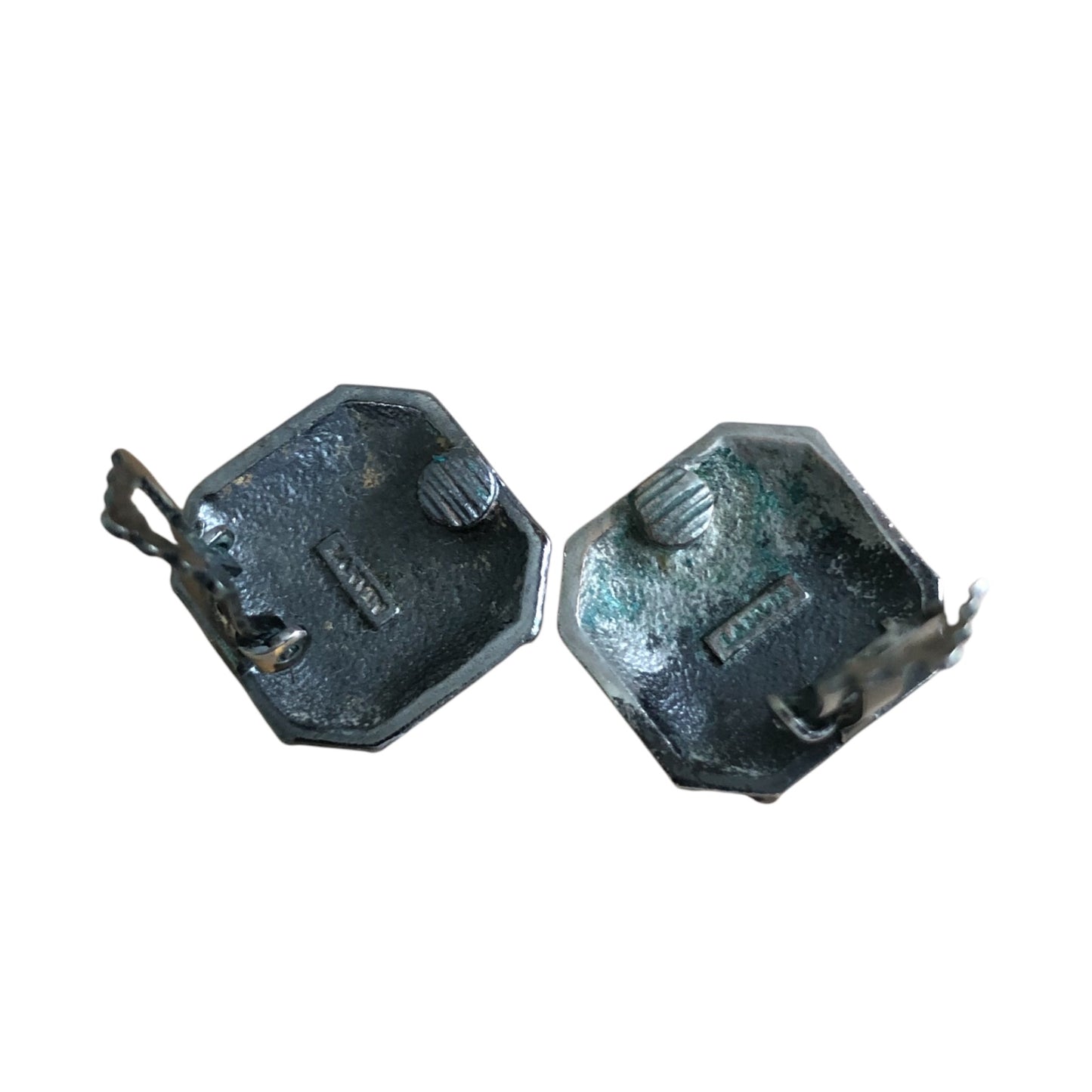Clip earrings signed “Lanvin”