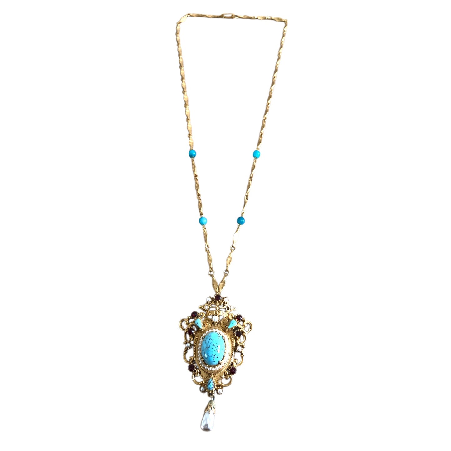 Necklace signed “Florenza”