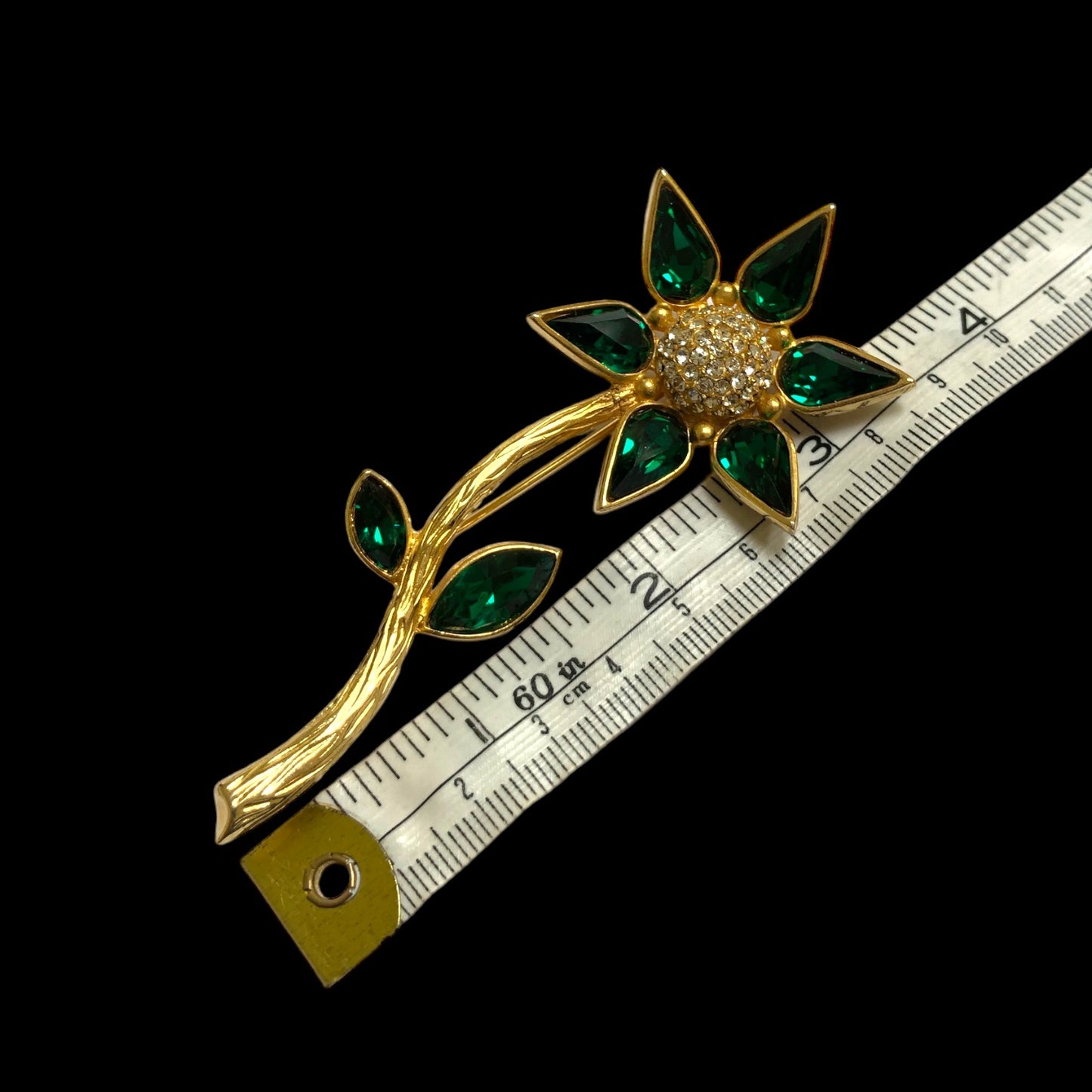 Brooch unsigned "Yves Saint Laurent by Robert Goossens"