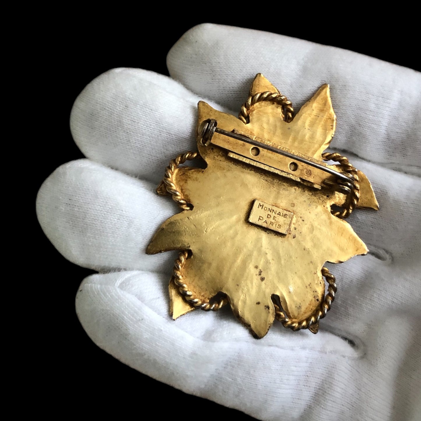 Brooch signed “Jean Cocteau”