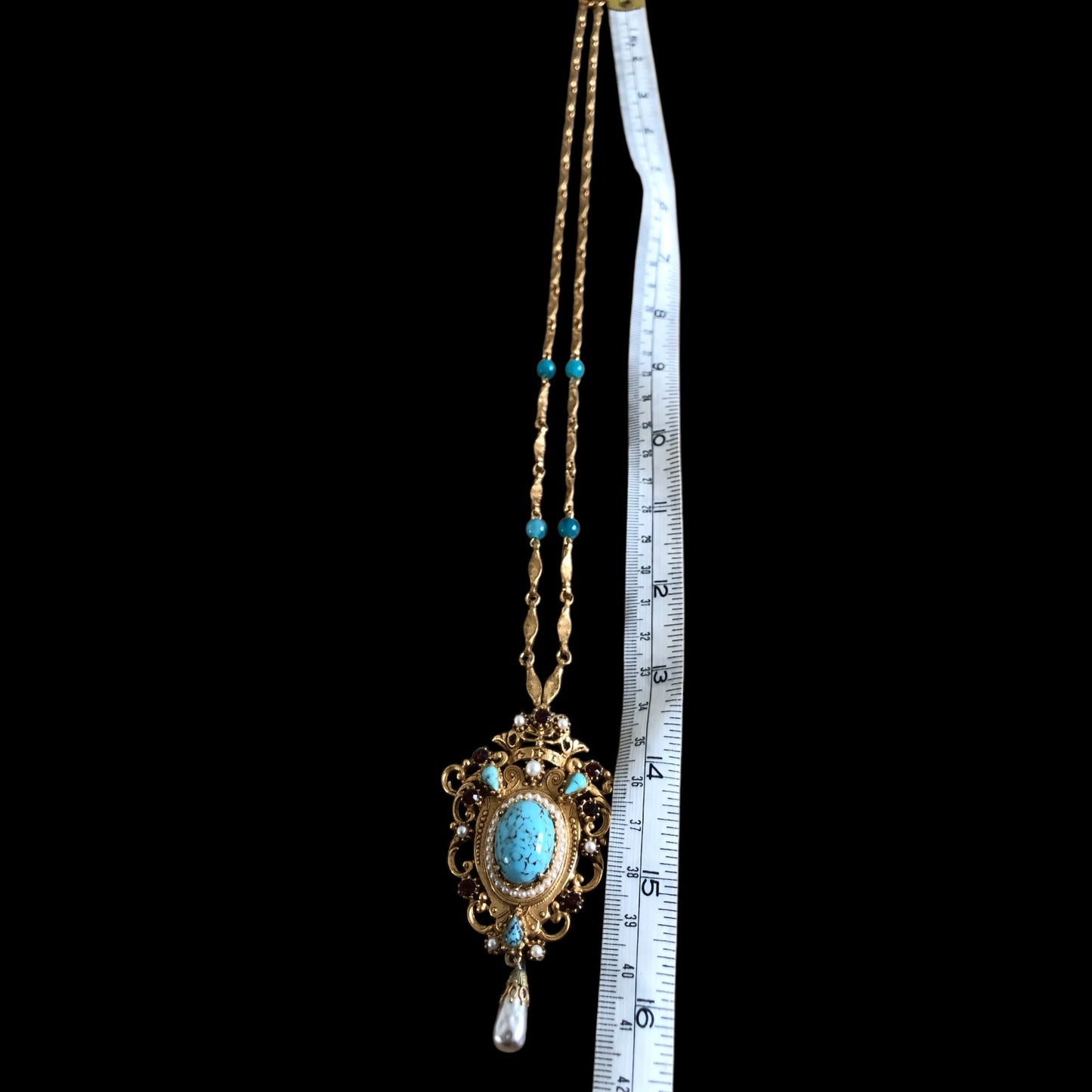 Necklace signed “Florenza”