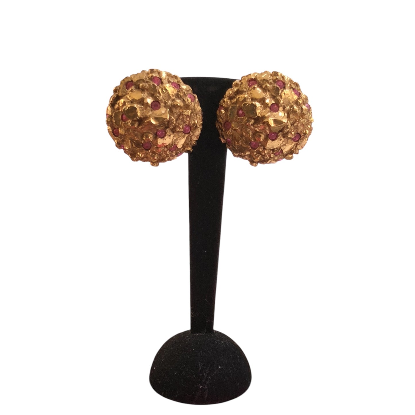 Clip earrings signed “Scherrer Paris”