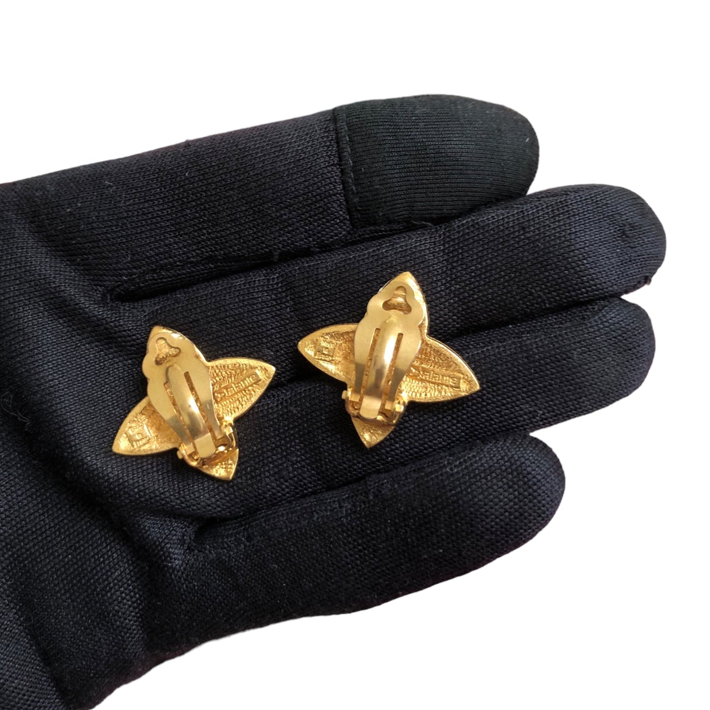 Clip earrings "Yves Saint Laurent signed and made by Atalante France"