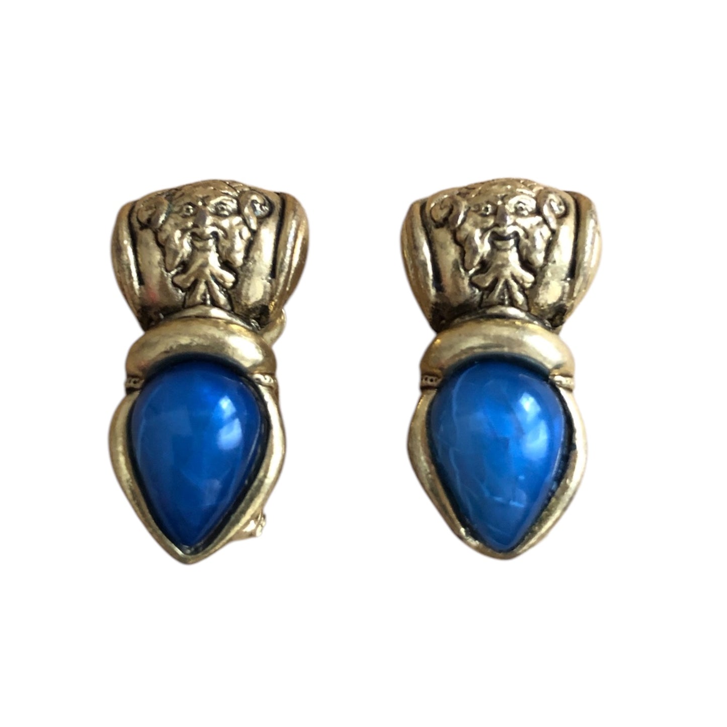 Clip earrings signed “Chorange”