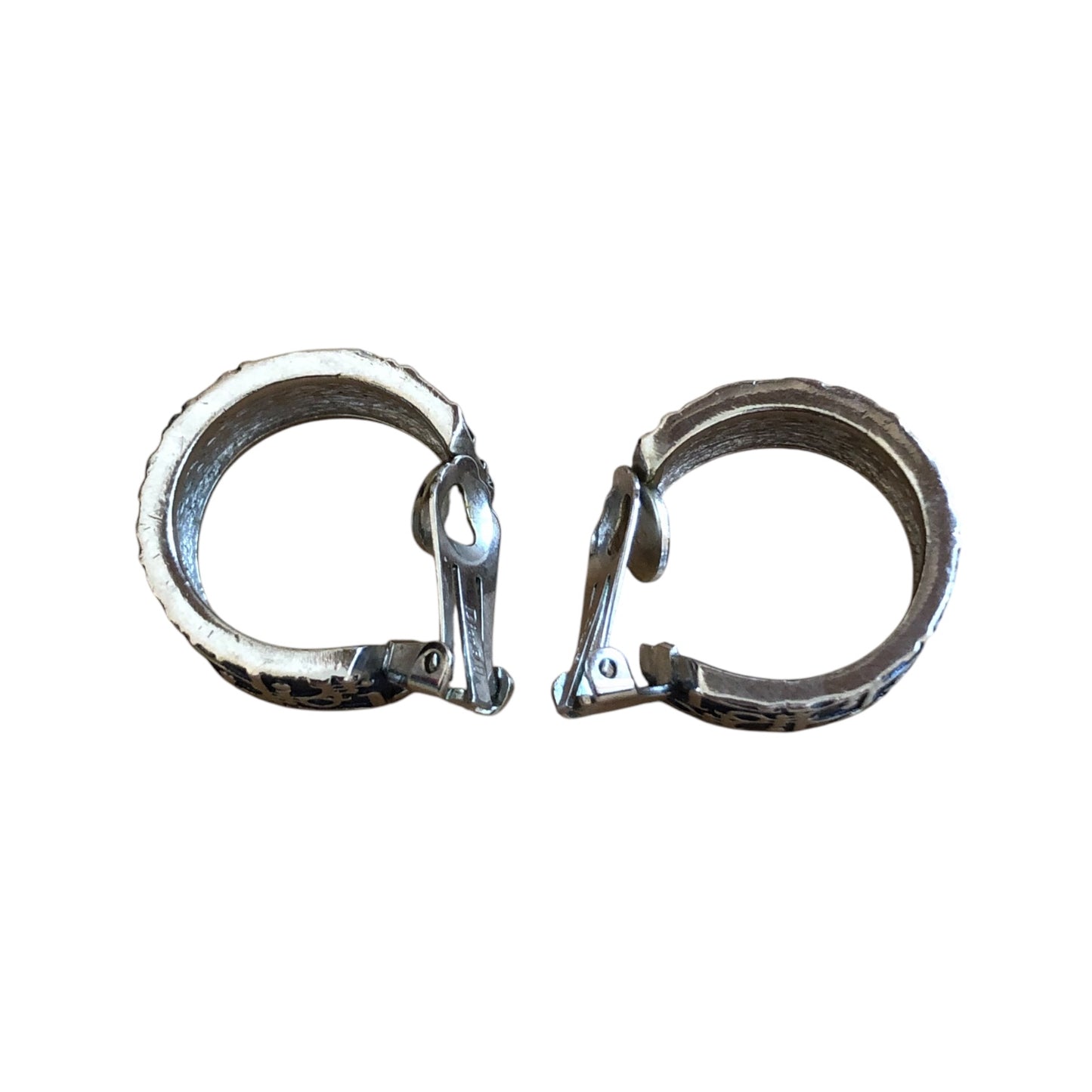 Clip earrings signed “Dior”