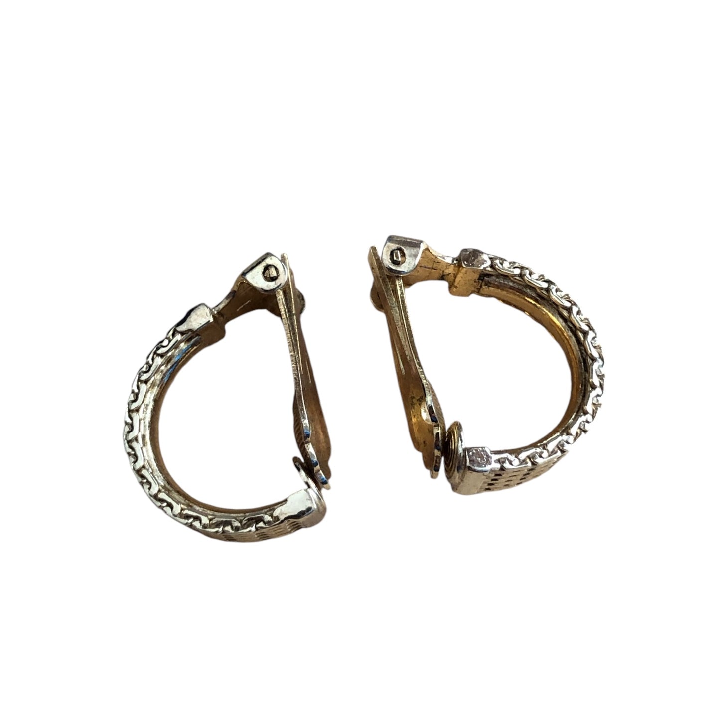 Clip earrings dated and signed "Grossé Germany 1975"