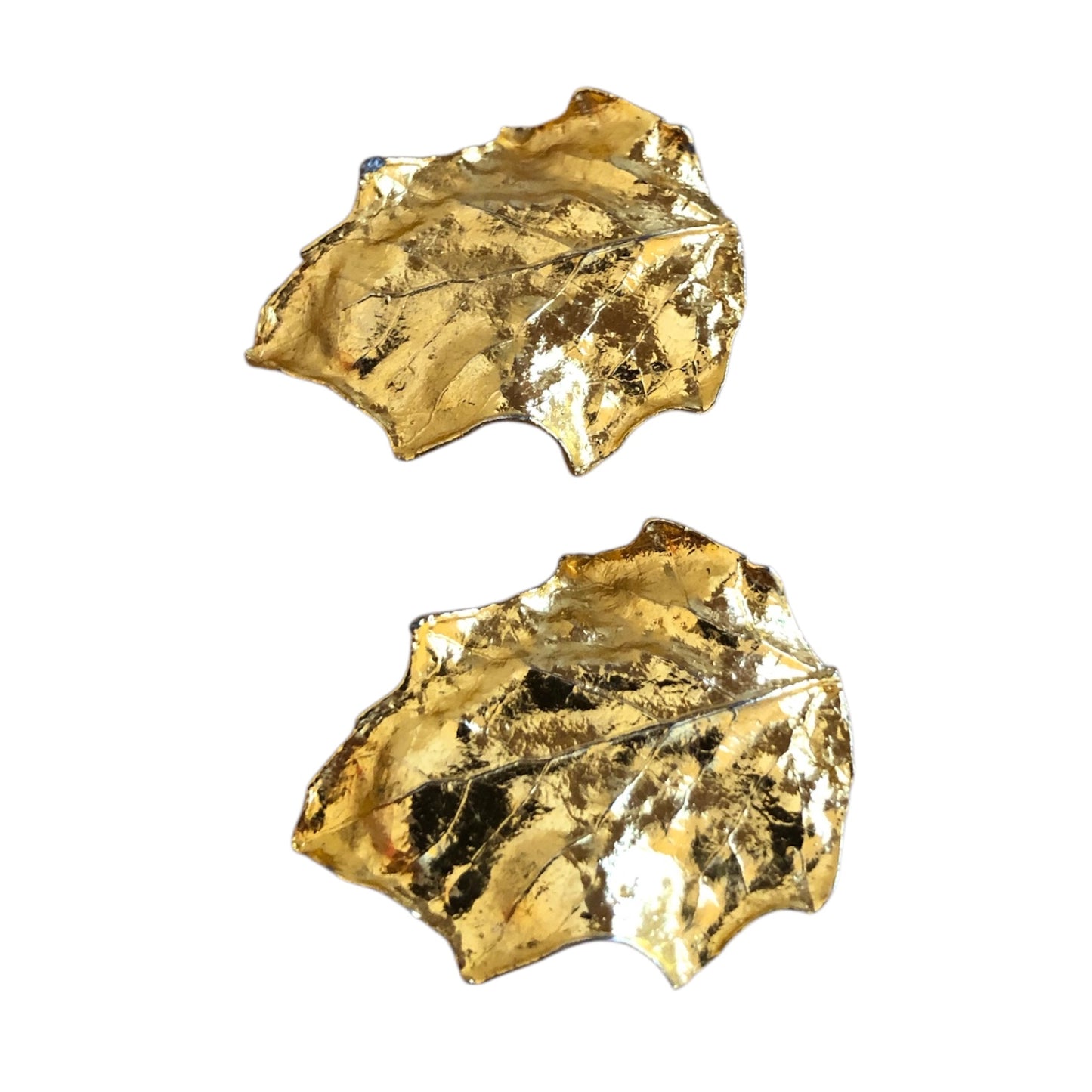 Clip earrings signed “Kenzo”