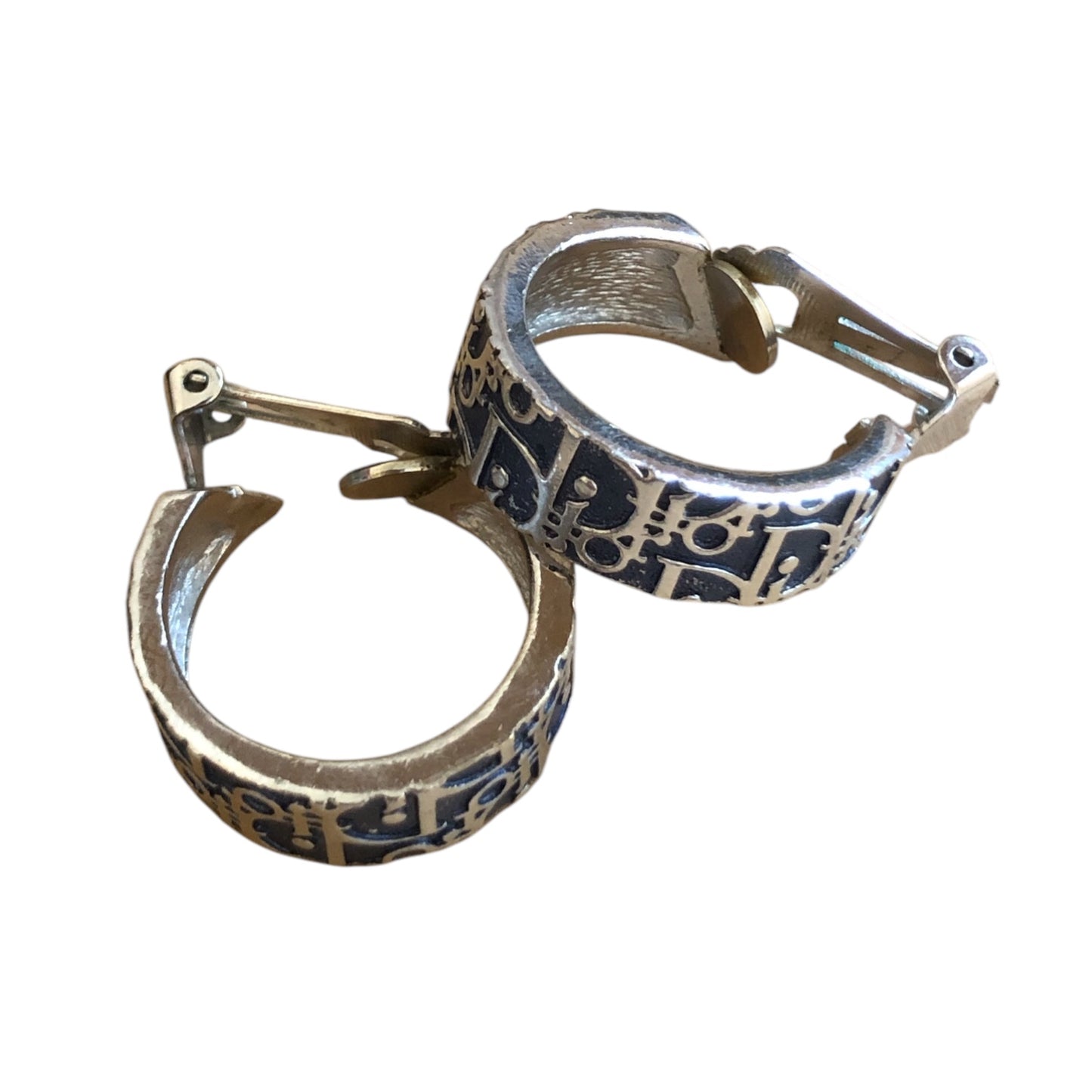 Clip earrings signed “Dior”