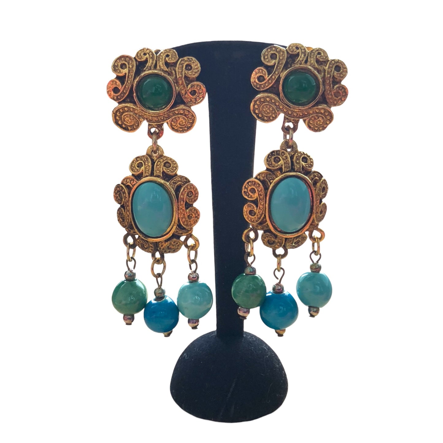 Clip earrings signed “Satellite Paris”