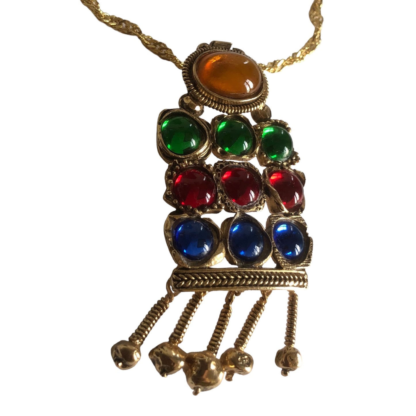 Necklace signed "P&M"