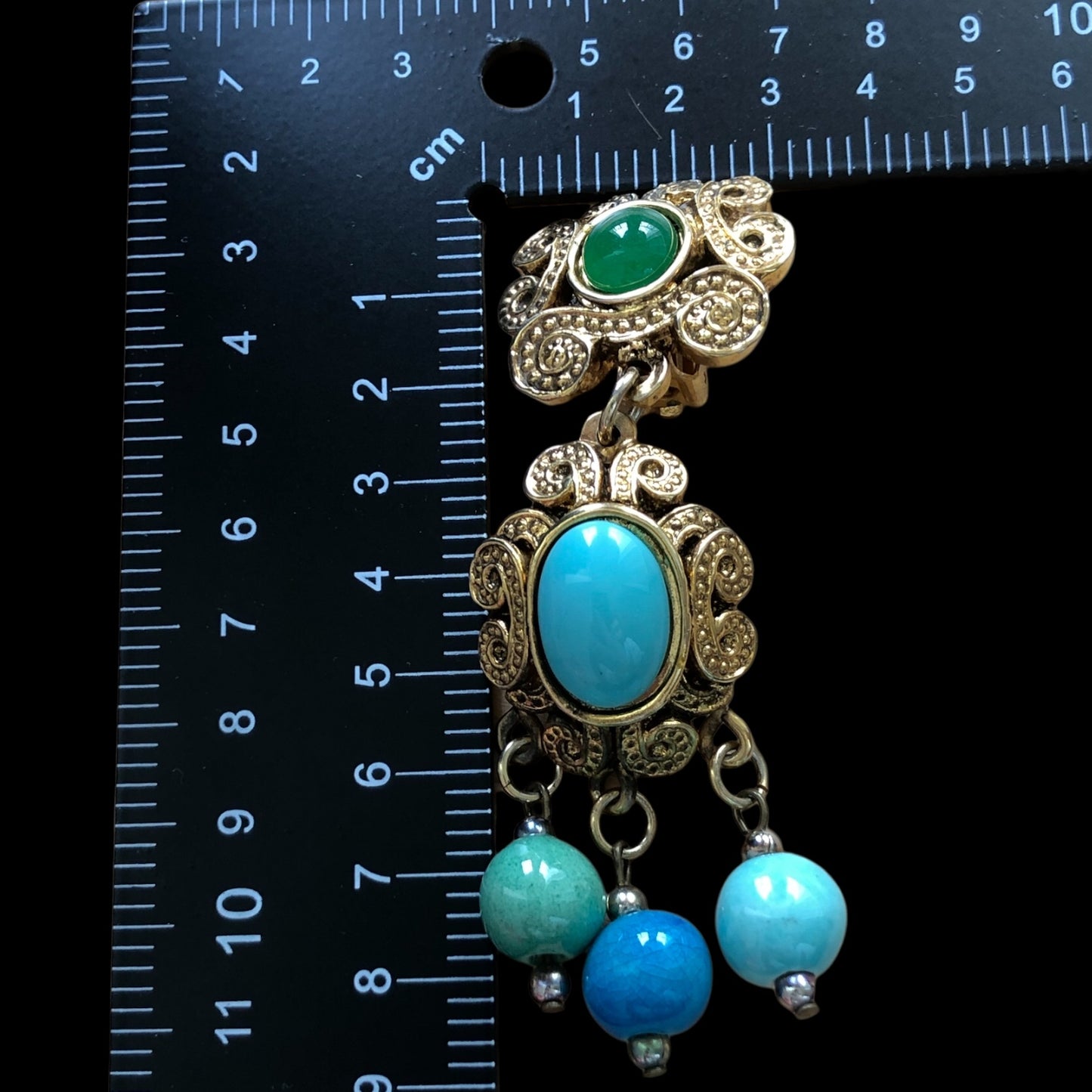 Clip earrings signed “Satellite Paris”