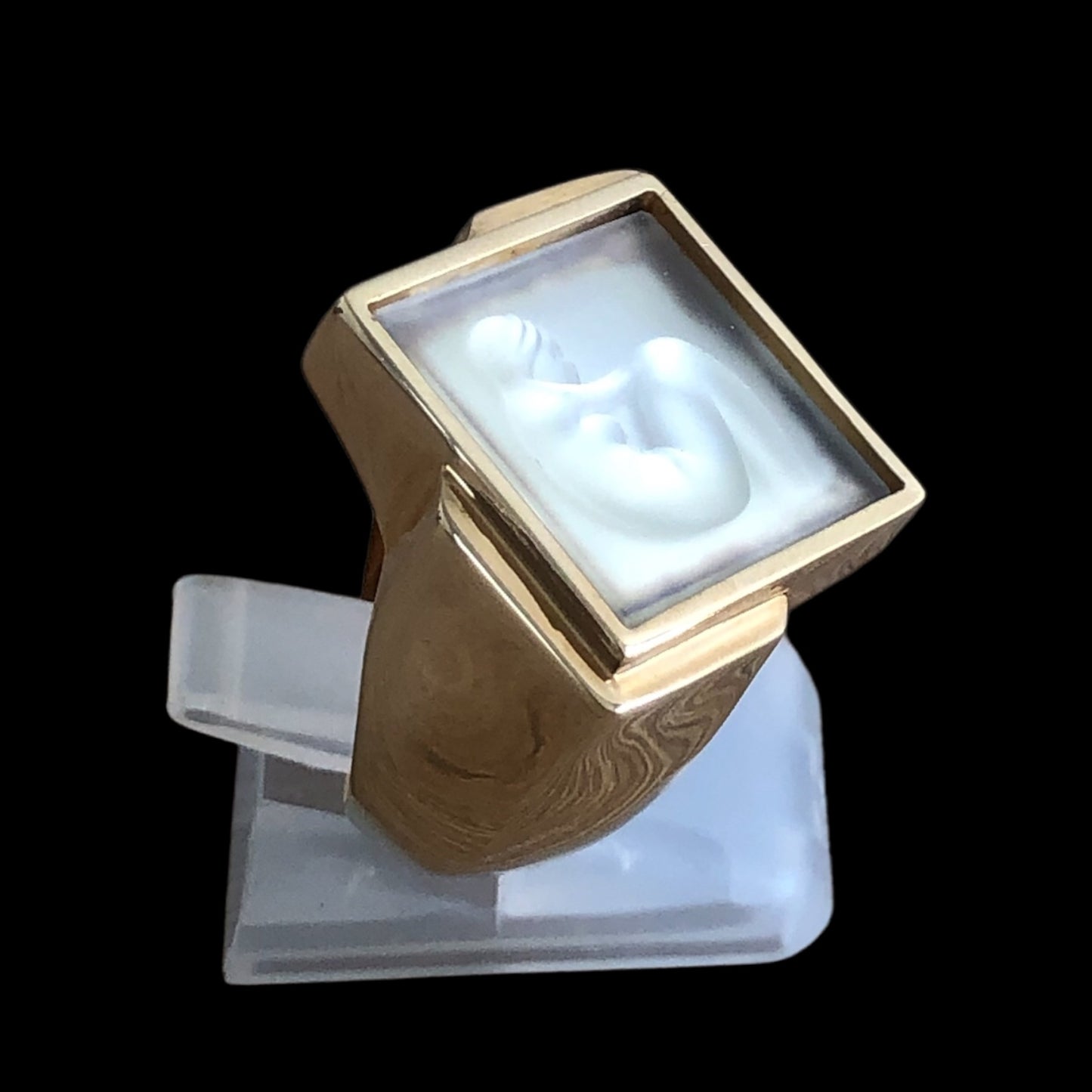 Ring signed “Lalique”
