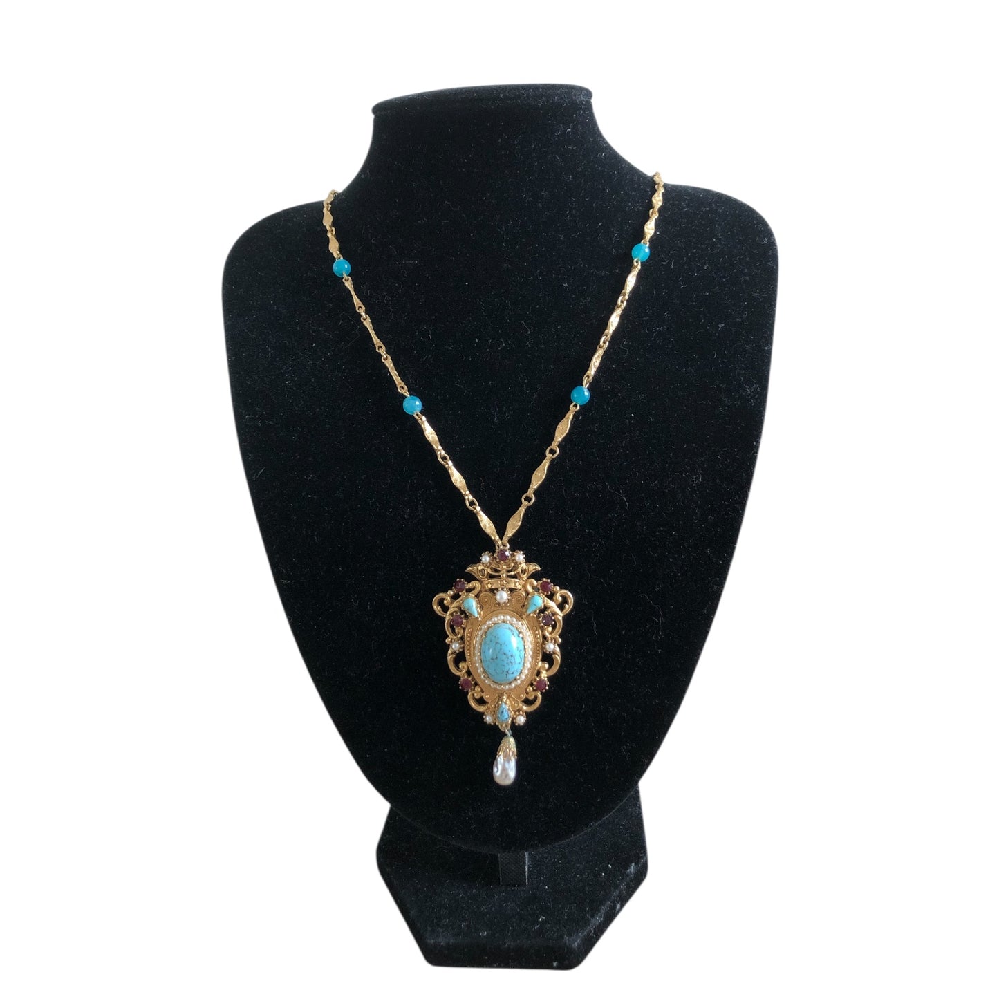 Necklace signed “Florenza”