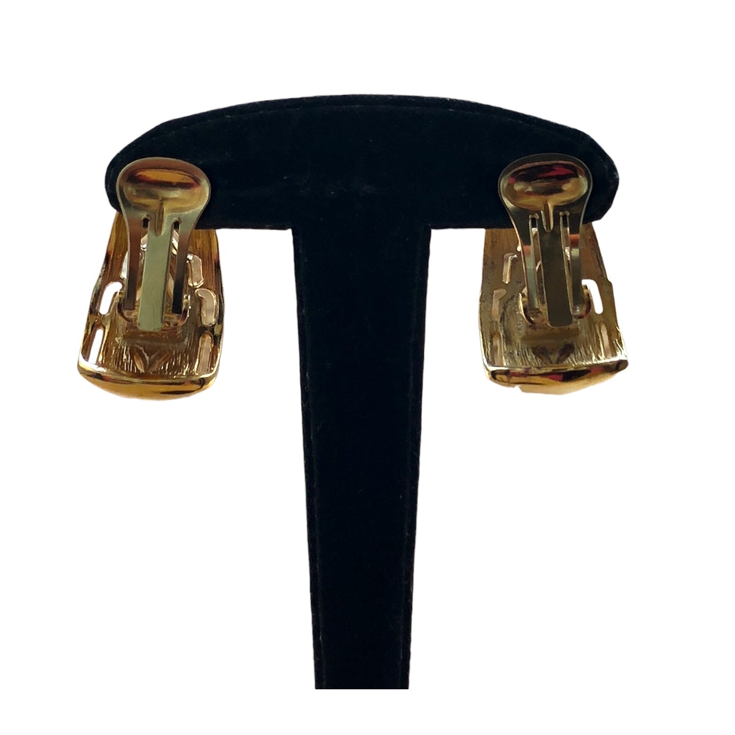 Clip earrings signed “Lanvin”