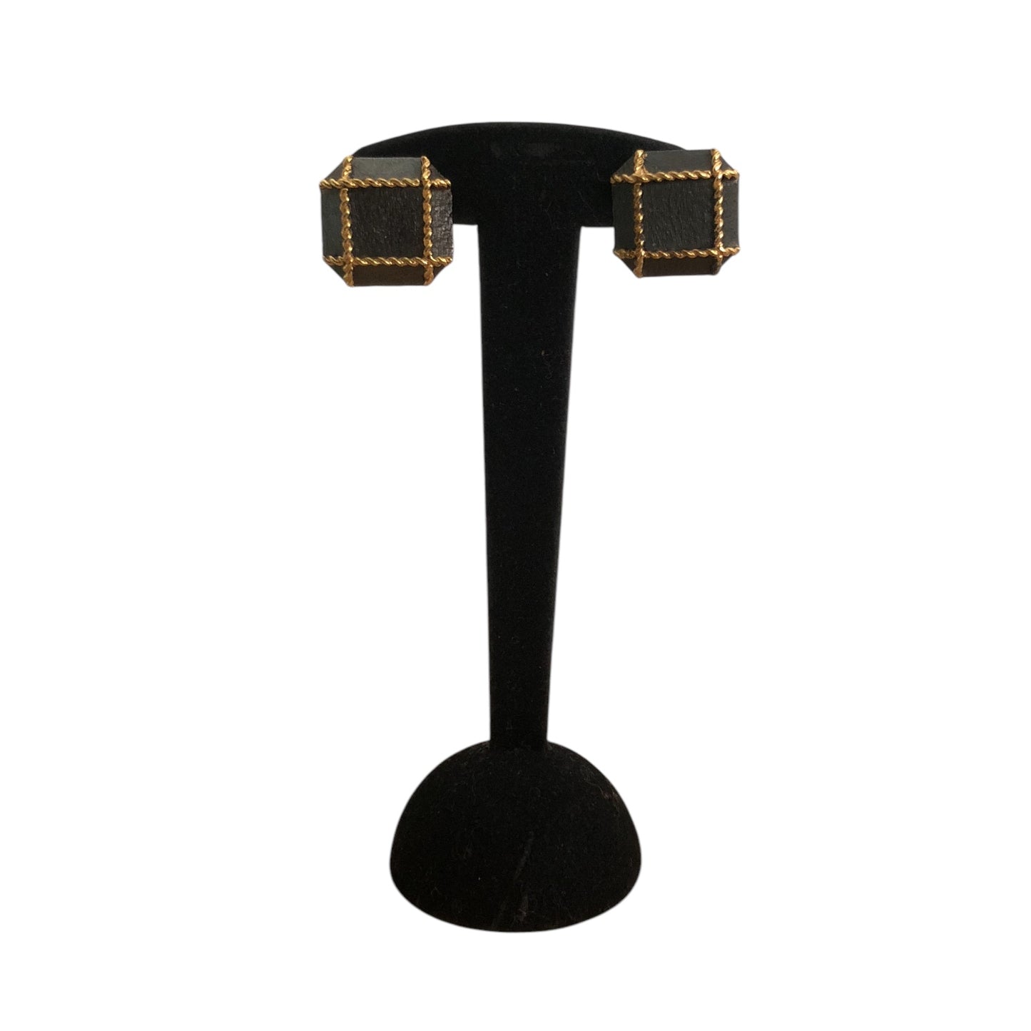 Clip earrings signed “Lanvin”