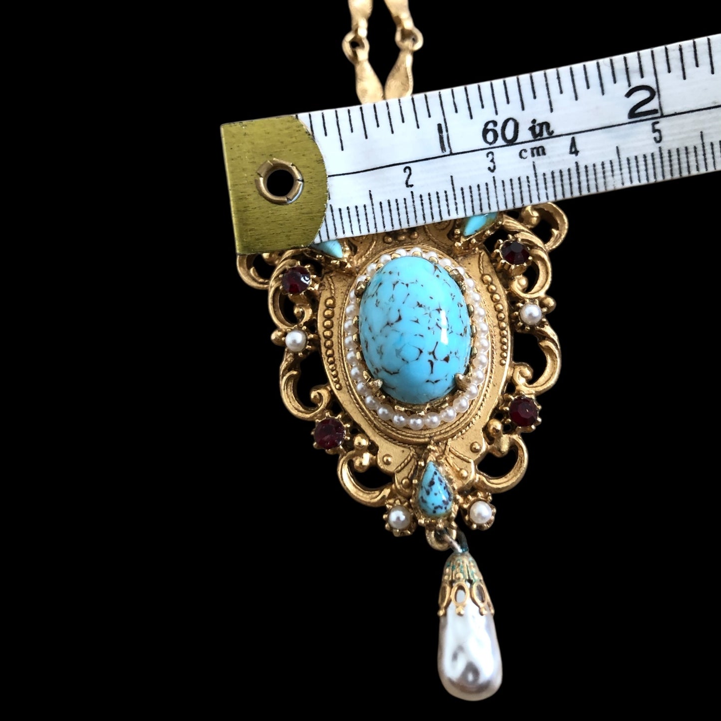 Necklace signed “Florenza”