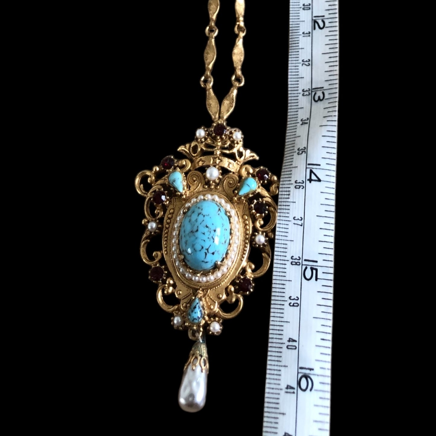 Necklace signed “Florenza”