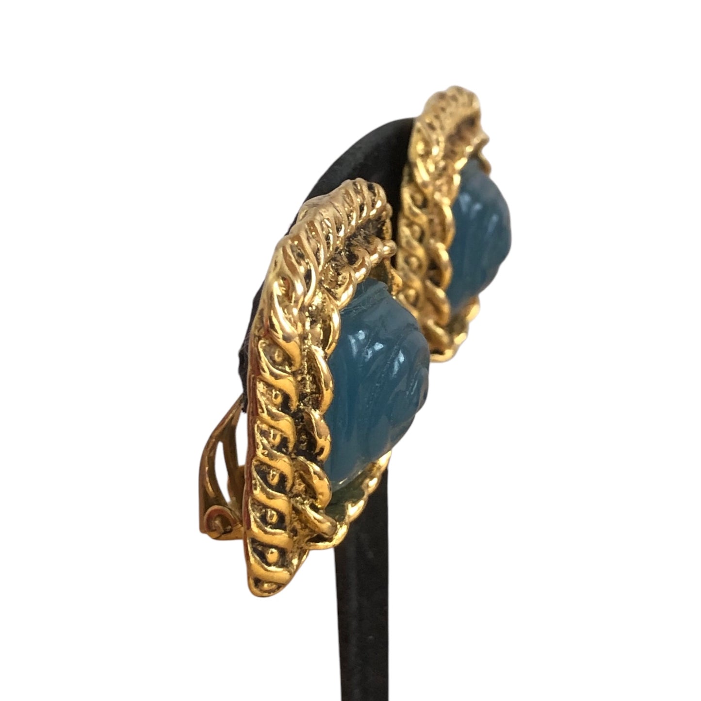 Clip earrings signed “Kalinger”