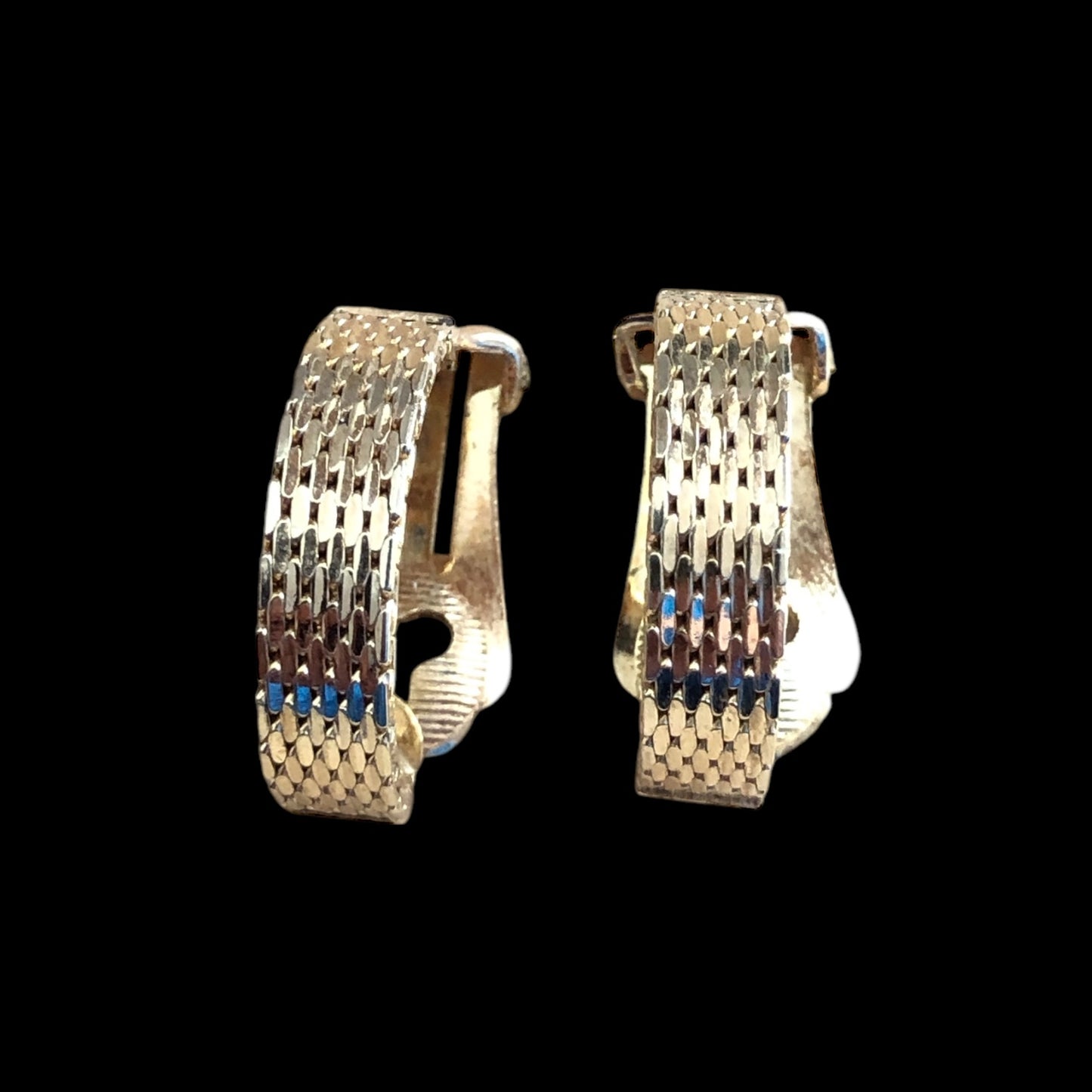 Clip earrings dated and signed "Grossé Germany 1975"