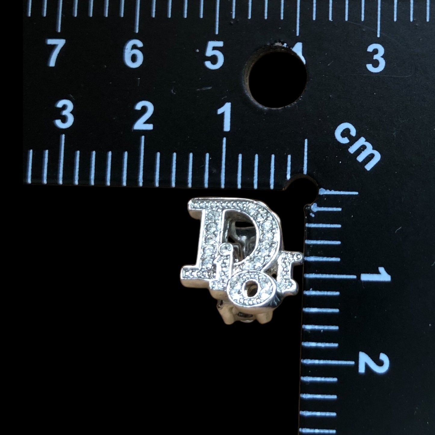 Clip earrings signed “Dior”