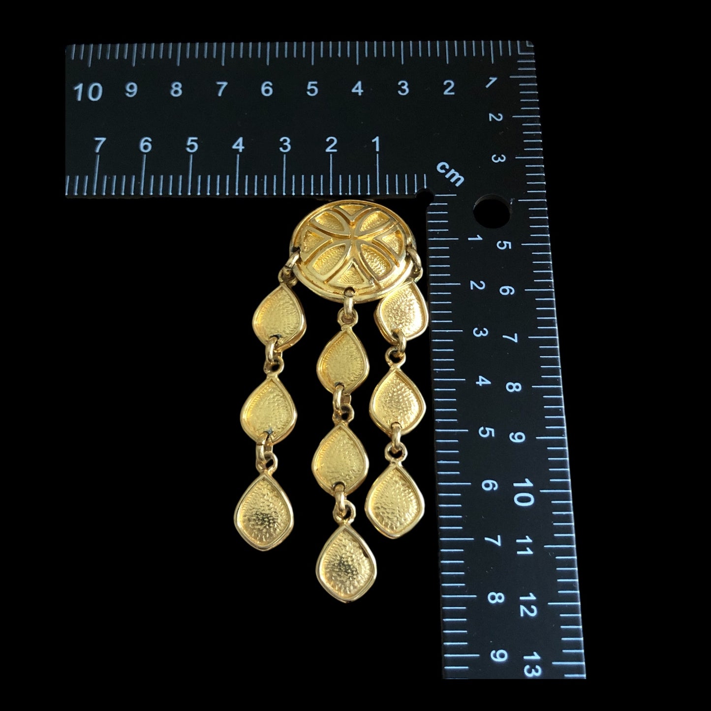 Clip earrings signed “Jean Patou”