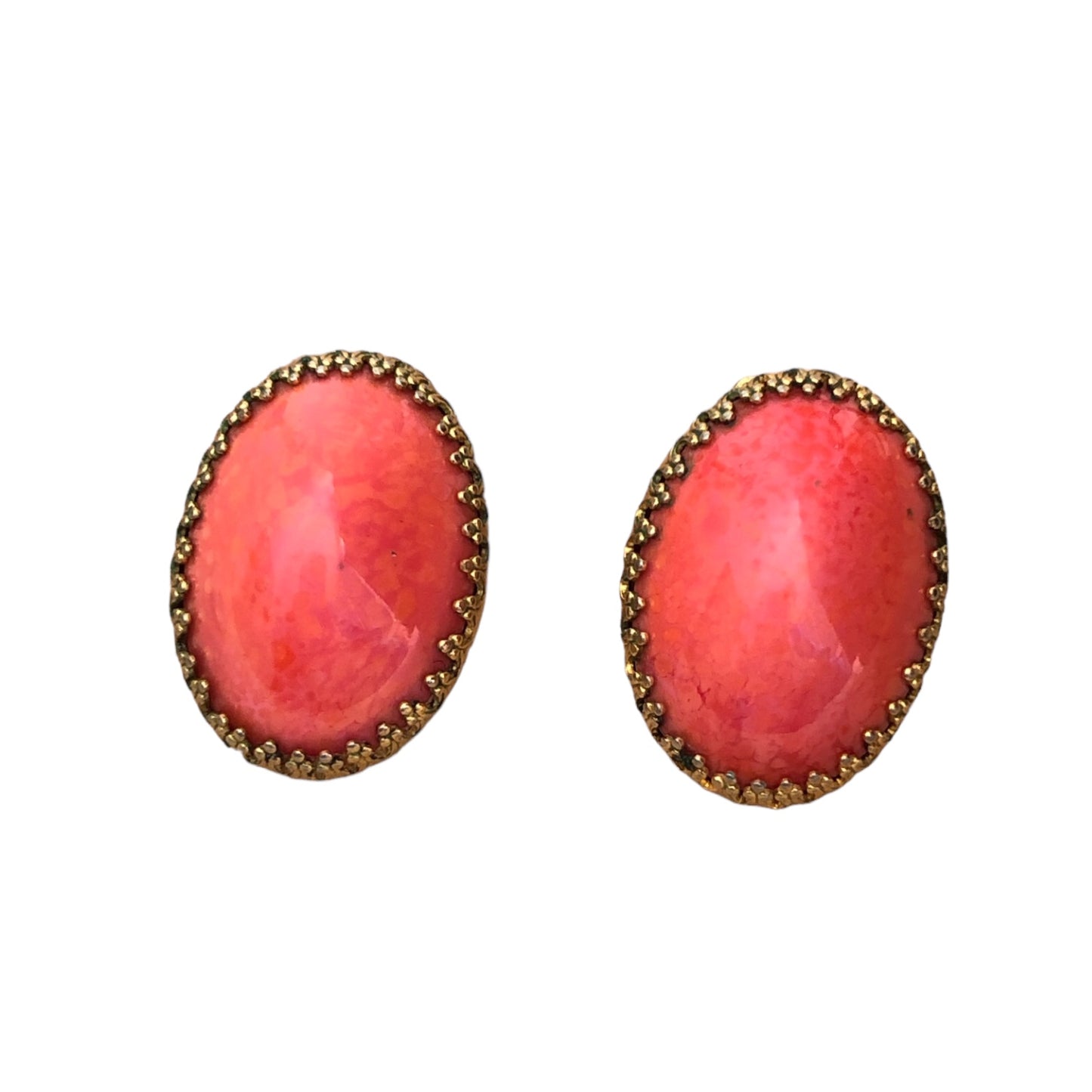 Clip earrings signed "Alice Caviness"
