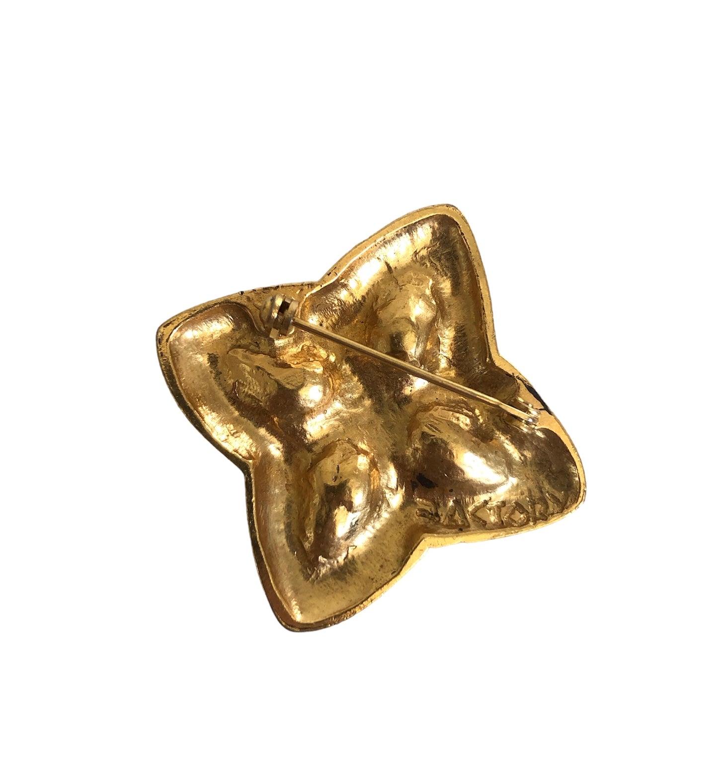 Brooch signed "Factory"