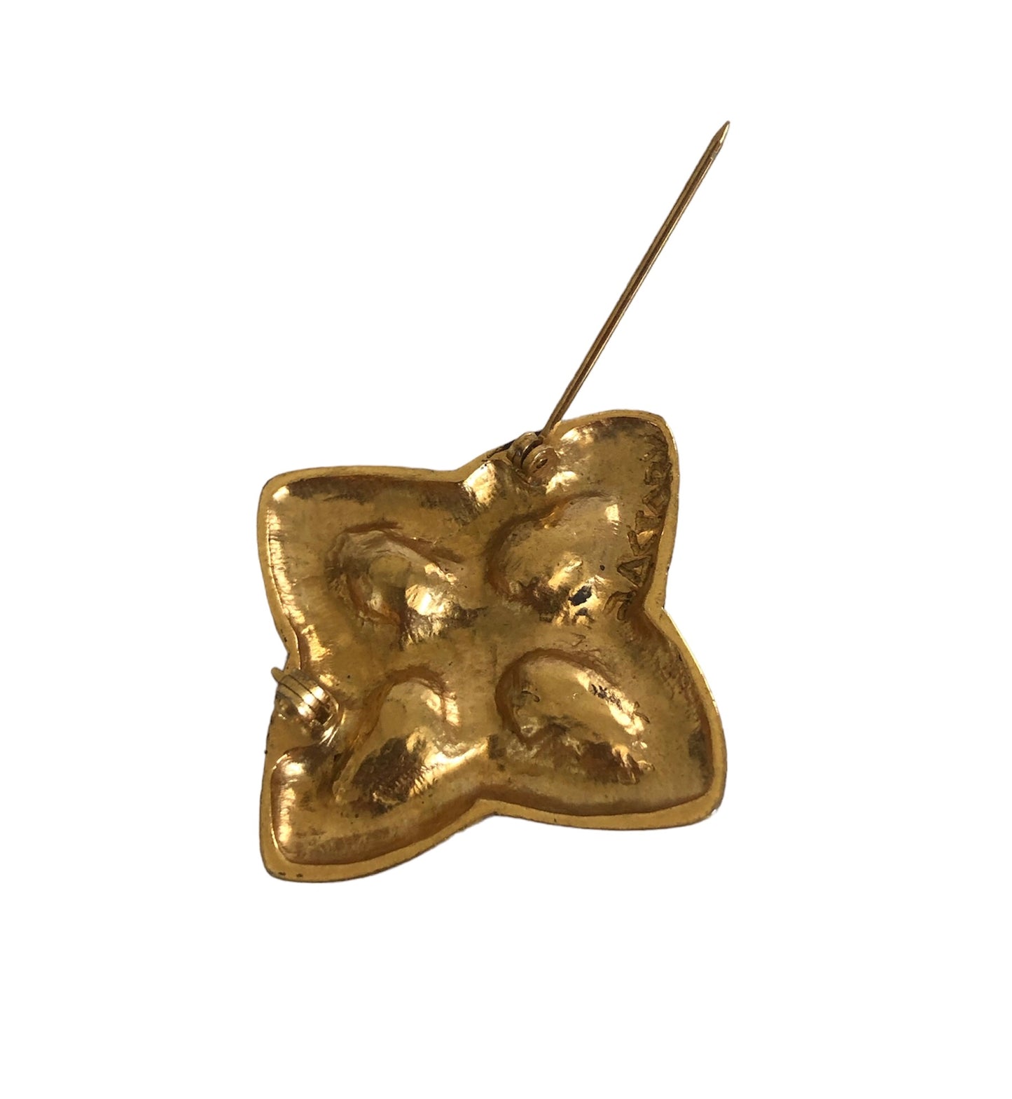 Brooch signed "Factory"