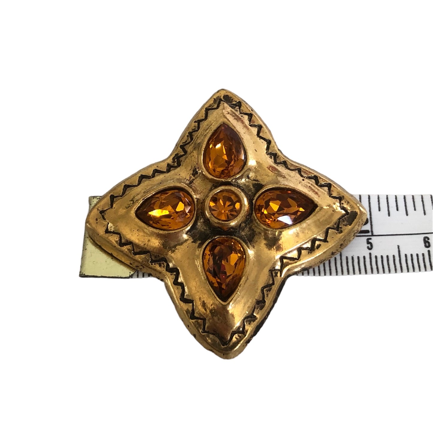 Brooch signed "Factory"