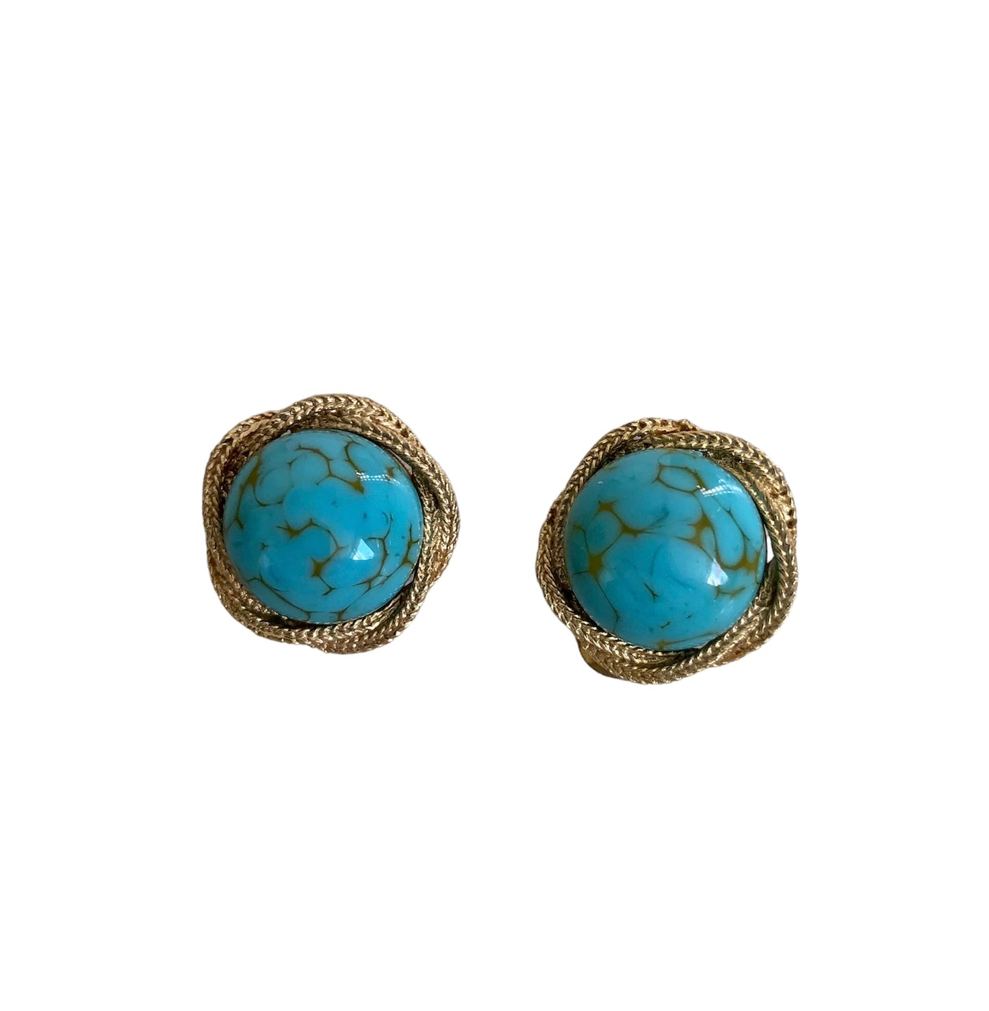 Clip earrings signed "Orena Paris"