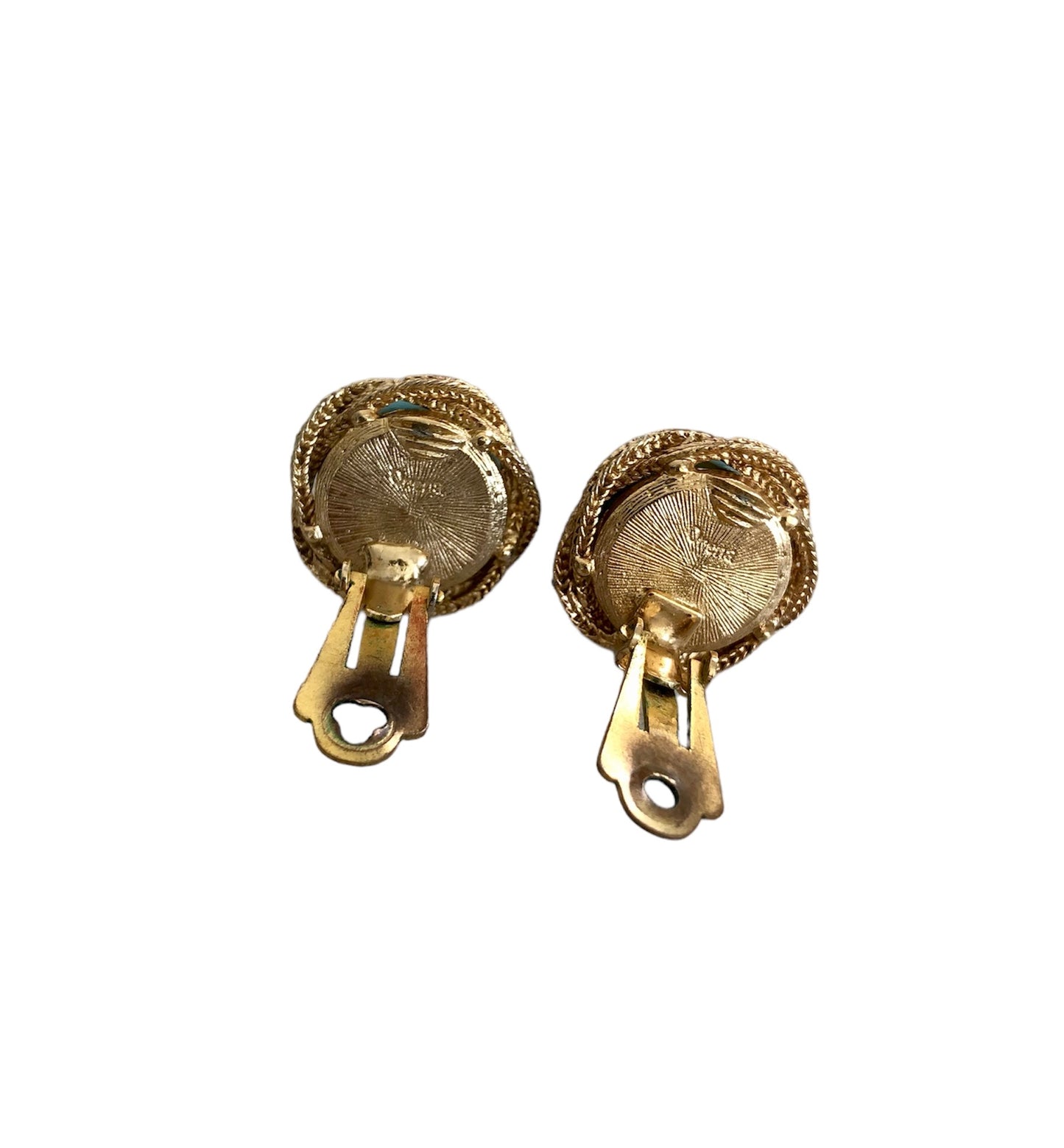 Clip earrings signed "Orena Paris"