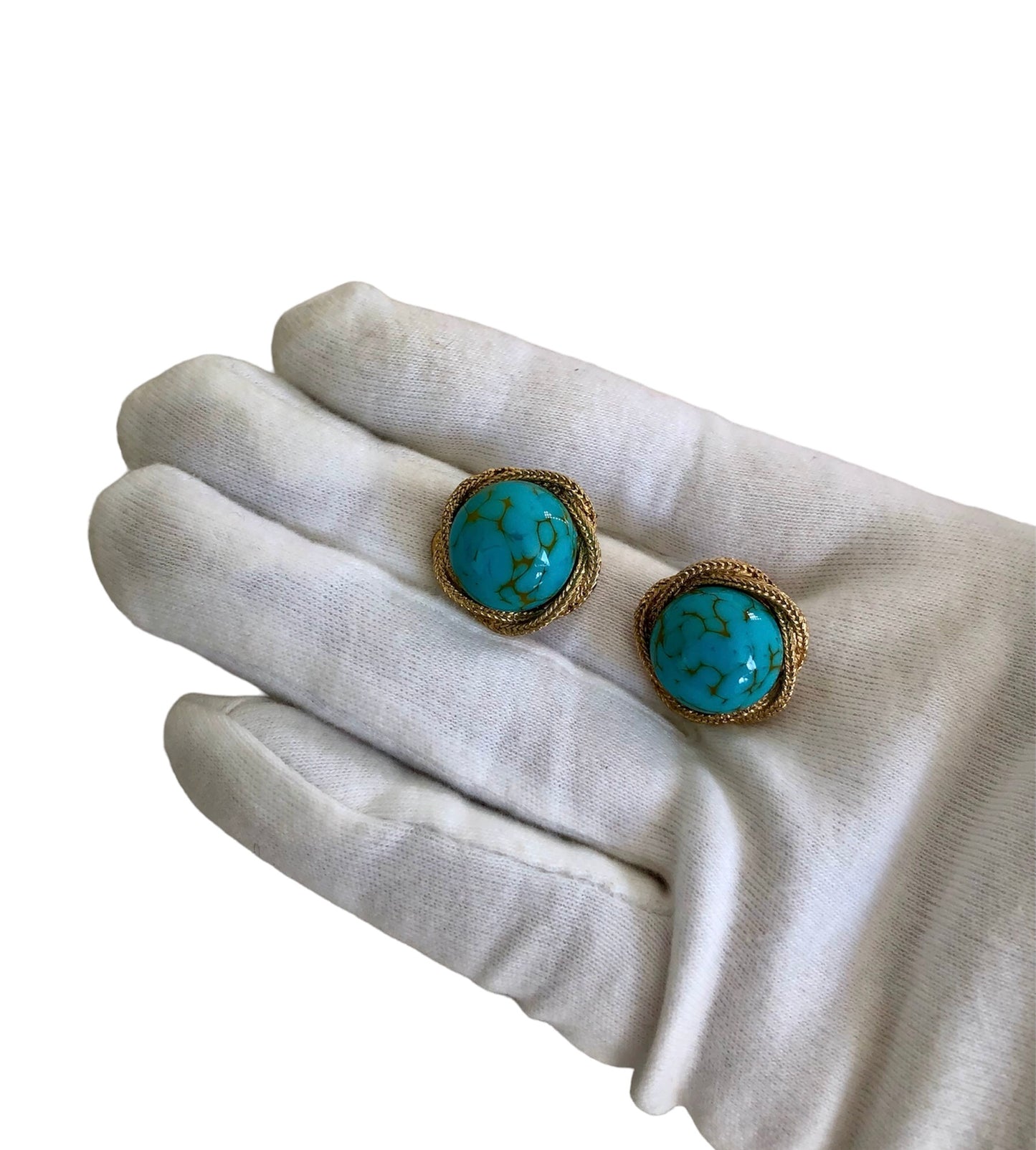 Clip earrings signed "Orena Paris"