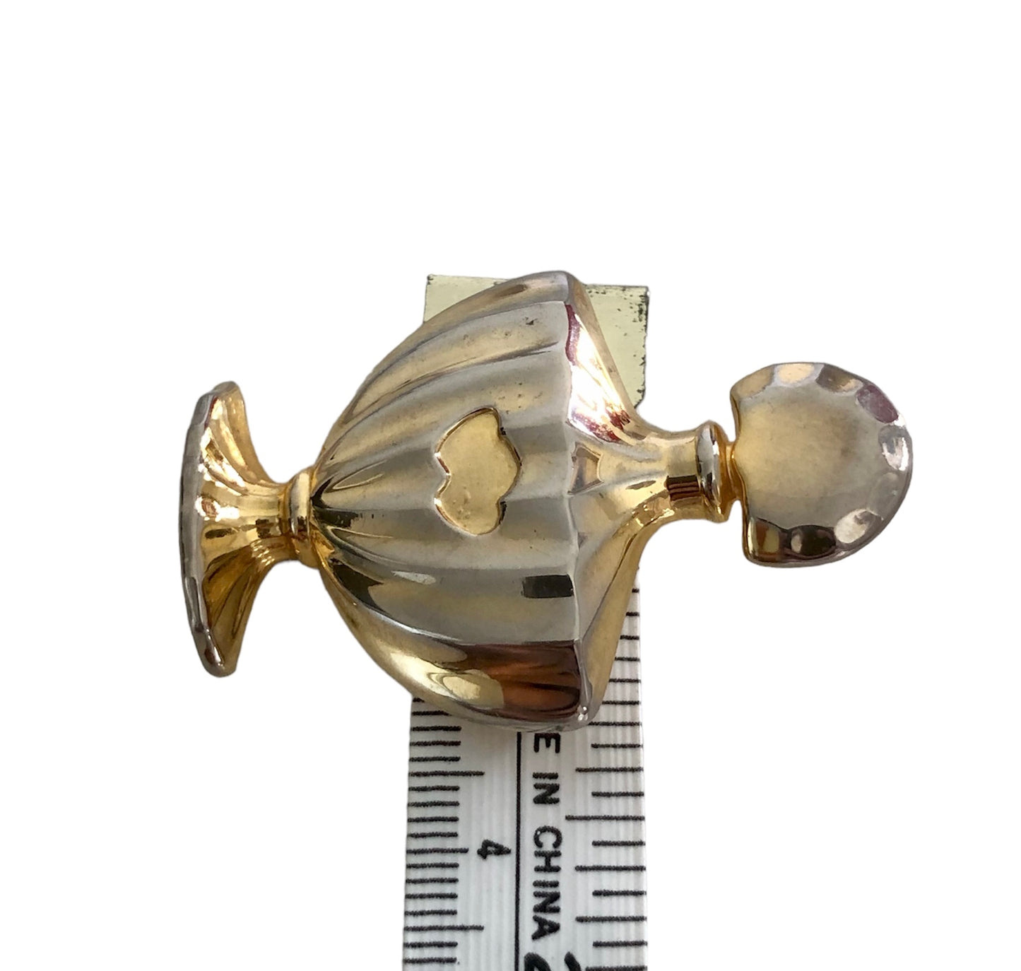 Brooch vintage signed "Guerlain" 1980